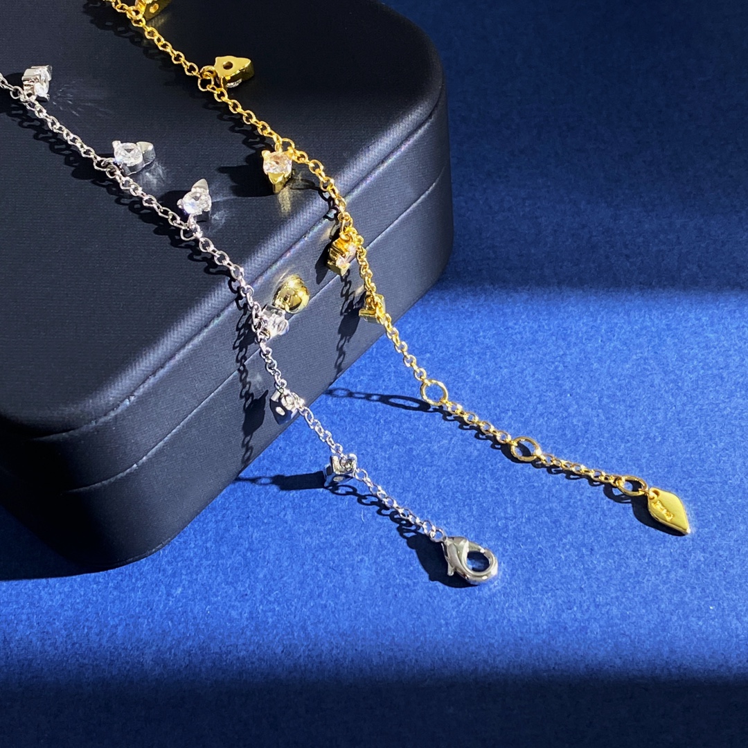 Luxury Small Triangular Drilling Chain by PIAGET: Copper, 18k Gold, 2 Colors - 图片 6