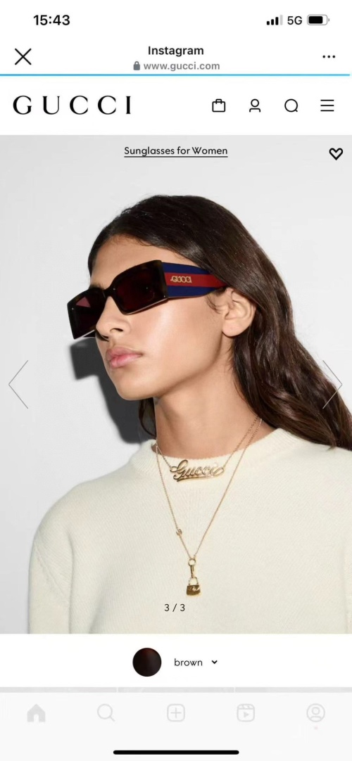 Gucci 1860S Sunglasses: Bold Frames & Classic Patterns, Black Acetate 1 Gucci 1860S Sunglasses: Bold Frames & Classic Patterns, Black Acetate