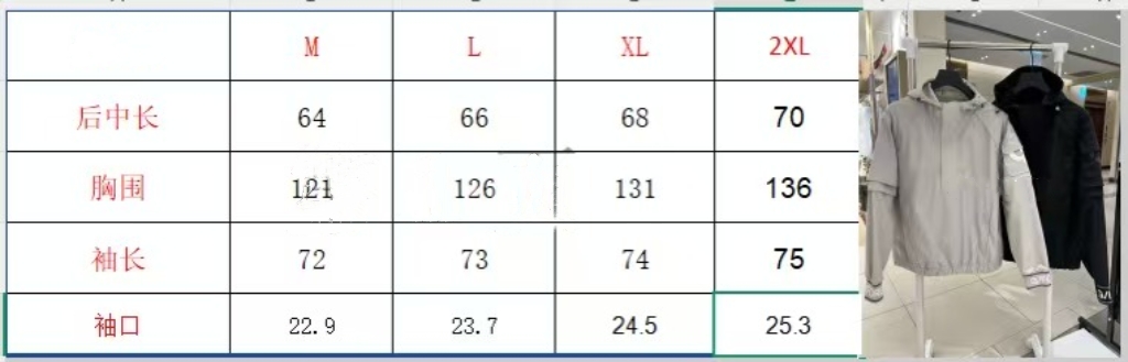 지포어 남성 방풍 후드 골프 재킷 상세 이미지 9