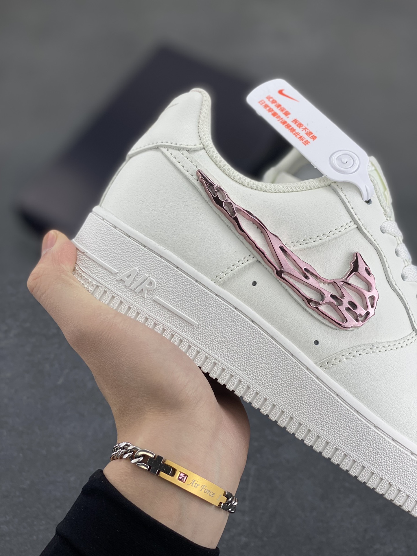 图片[6]-Nike Air Force 1 Low 毒液 空军一号低帮运动休闲板鞋 原楦头原纸板 打造纯正空军版型 专注外贸渠道 全掌内置蜂窝气垫 原盒配件 原厂中底钢印、拉帮完美 货号：IF1686-161 尺码：36 36.5 37.5 38 38.5 39 40 40.5 41 42 42.5 43 44 44.5 45-选品中心