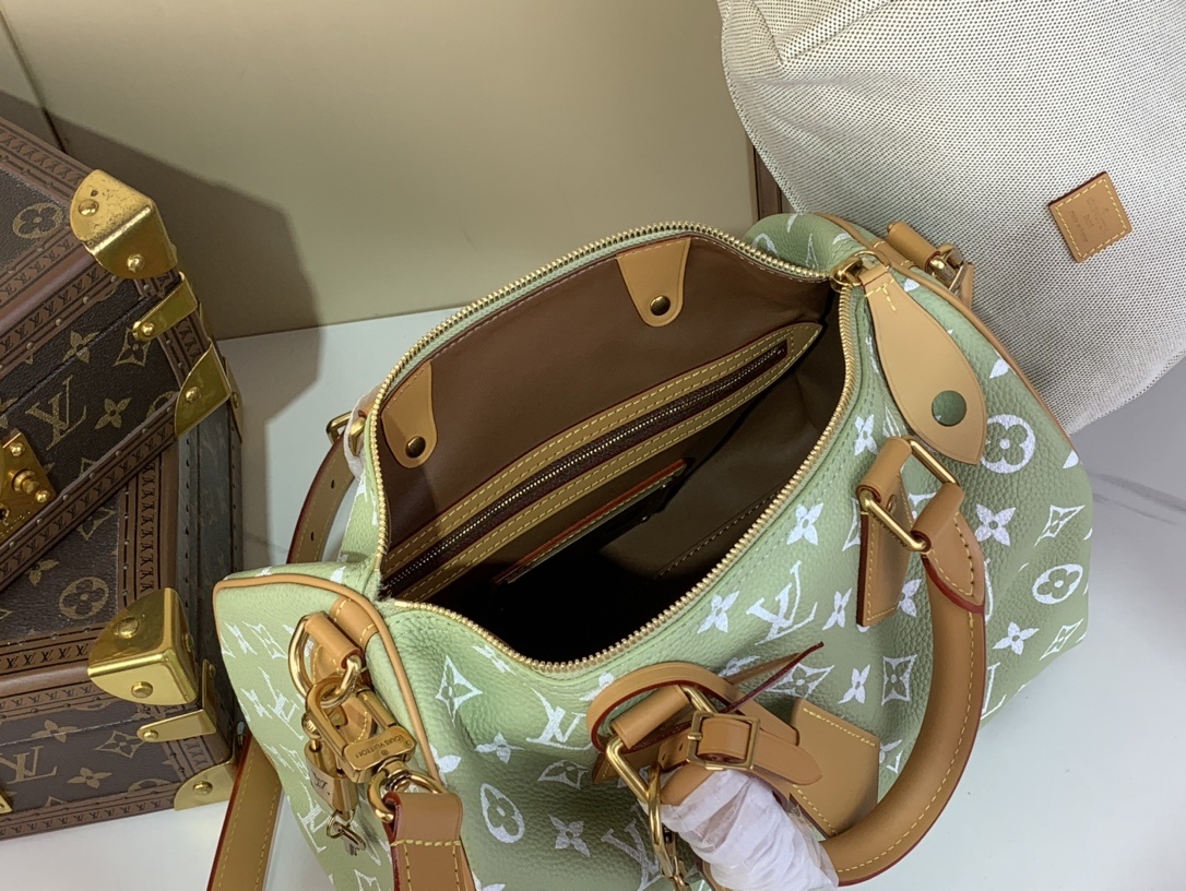 【SPEEDY BANDOULIÈRE30 手袋 】M14064果绿色(全皮)本款 Speedy Ban