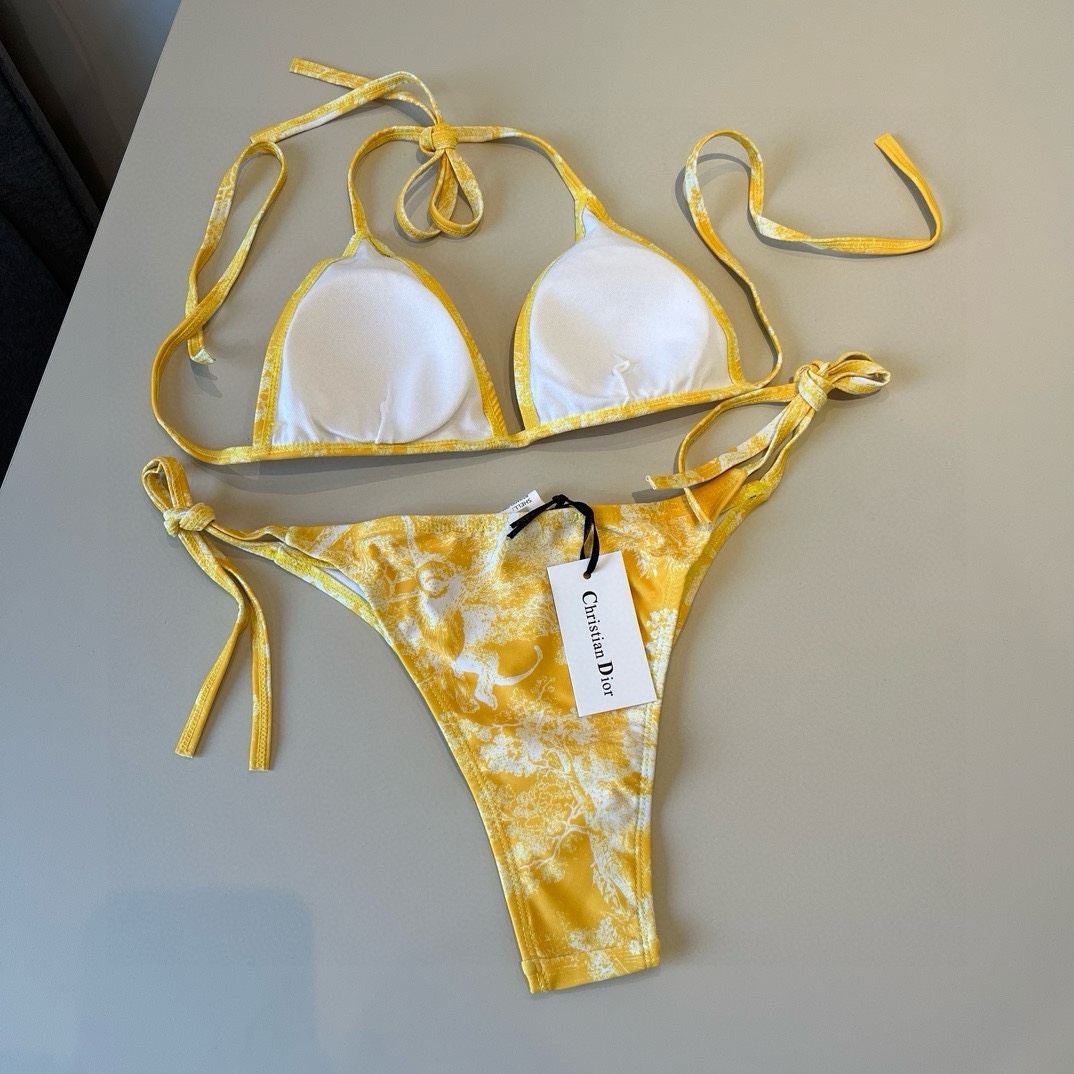。
Dior迪奥经典比基尼👙❤️😍🥰适合多种场景的游泳衣🏊‍♀️海边 游泳池 温泉 水上乐园 漂流都可以