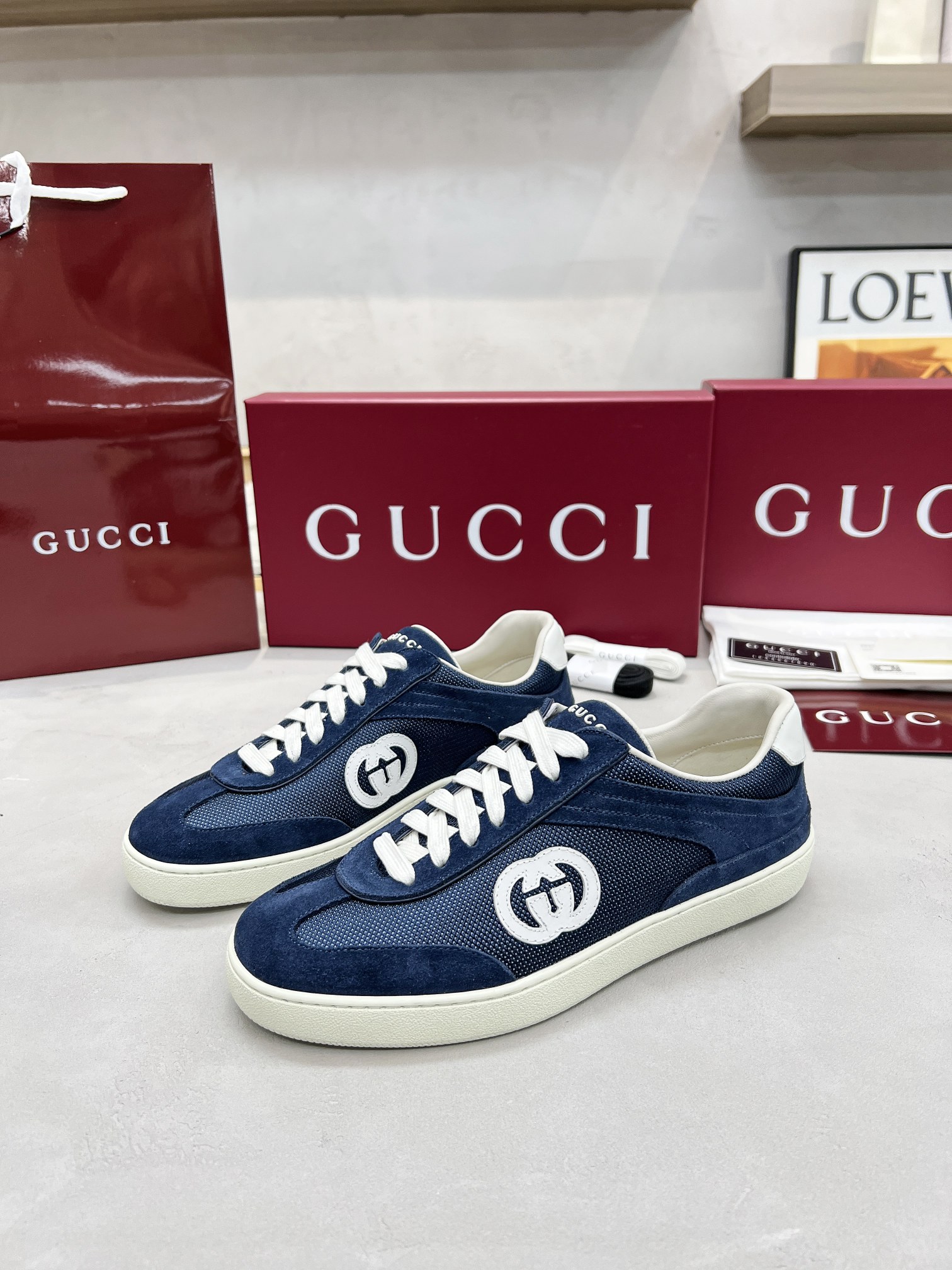 Gucci Vintage Show Sneakers Top Quality Unisex Leather Shoes 3 a1743534359256 1063