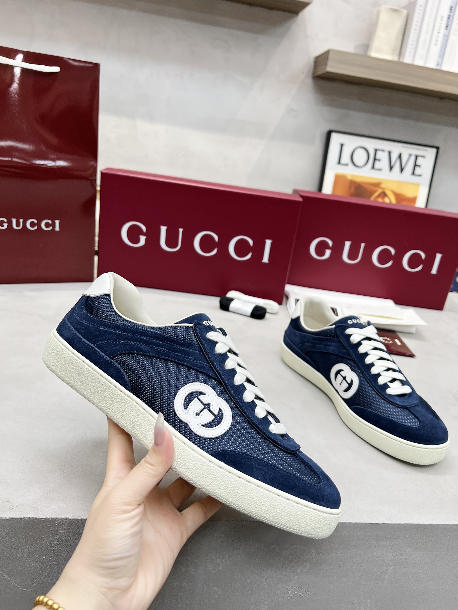 Gucci Vintage Show Sneakers Top Quality Unisex Leather Shoes 5 a1743534359850 6863