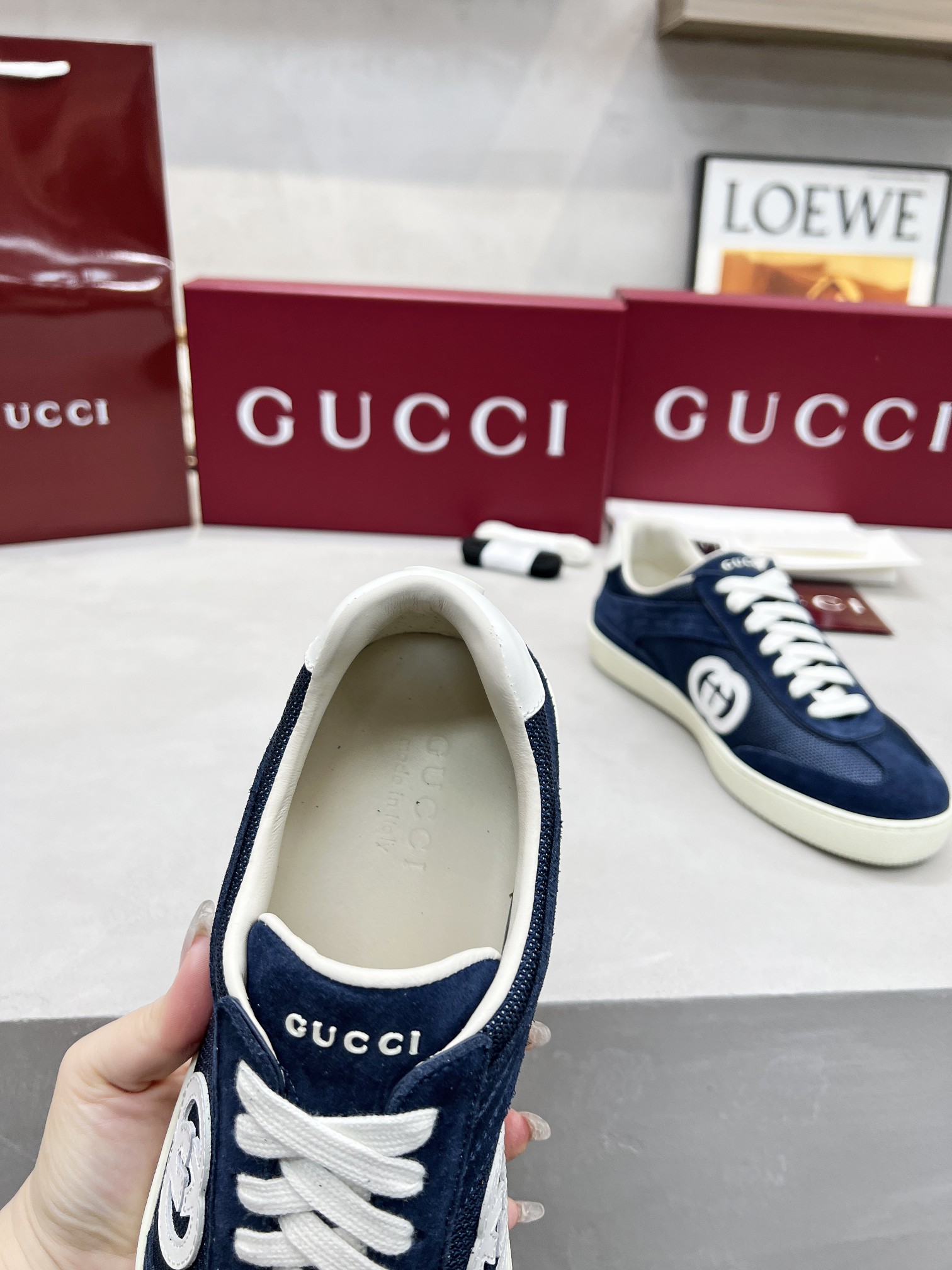 Gucci Vintage Show Sneakers Top Quality Unisex Leather Shoes 9 a1743534360923 4171