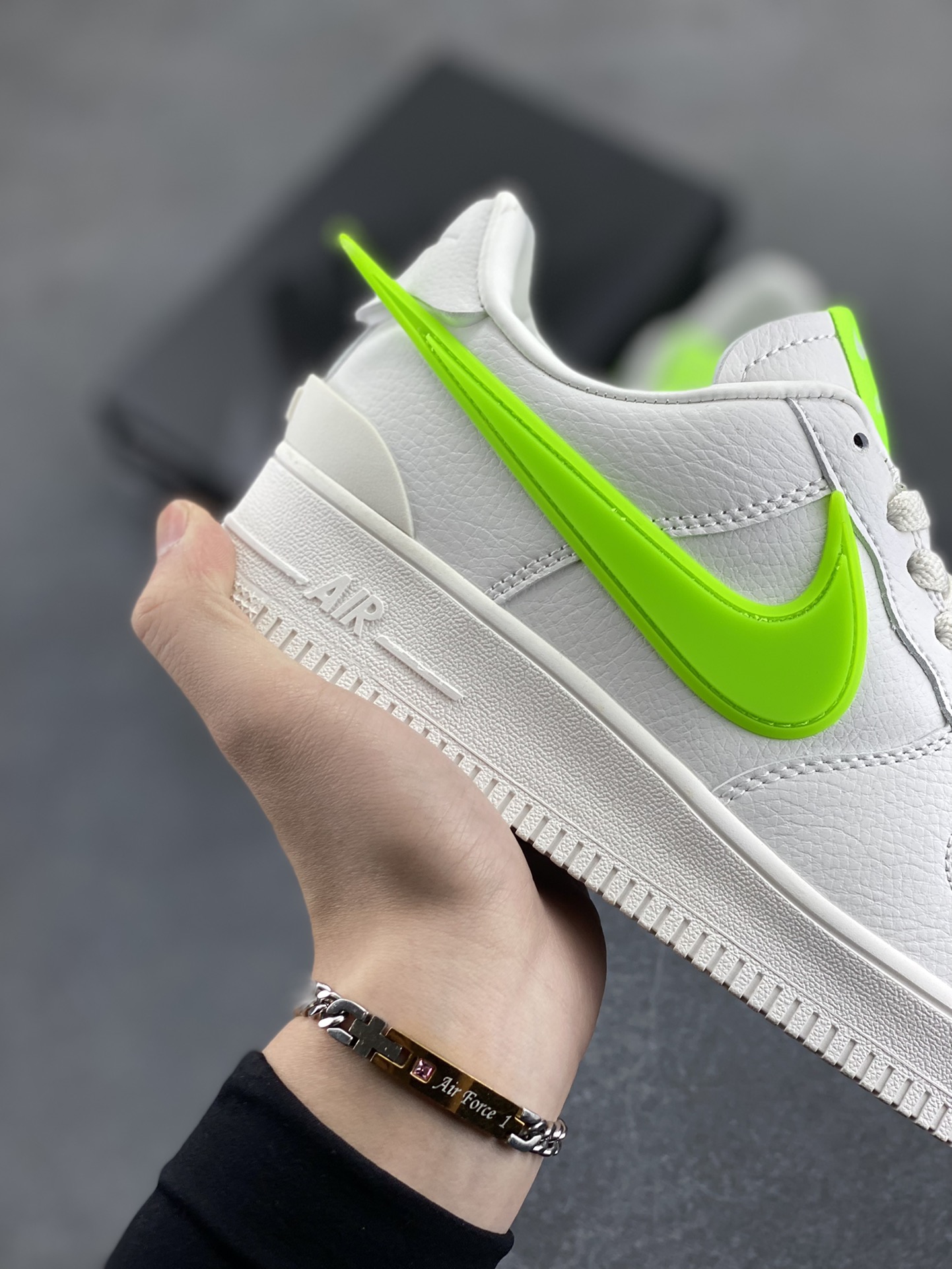 图片[6]-Nike Air Force 1 Low AMBUSH联名 原楦头原纸板 打造纯正空军版型 专注外贸渠道 全掌内置蜂窝气垫 原盒配件 原厂中底钢印、拉帮完美 货号：DV3464-023 尺码：36 36.5 37.5 38 38.5 39 40 40.5 41 42 42.5 43 44 44.5 45-选品中心