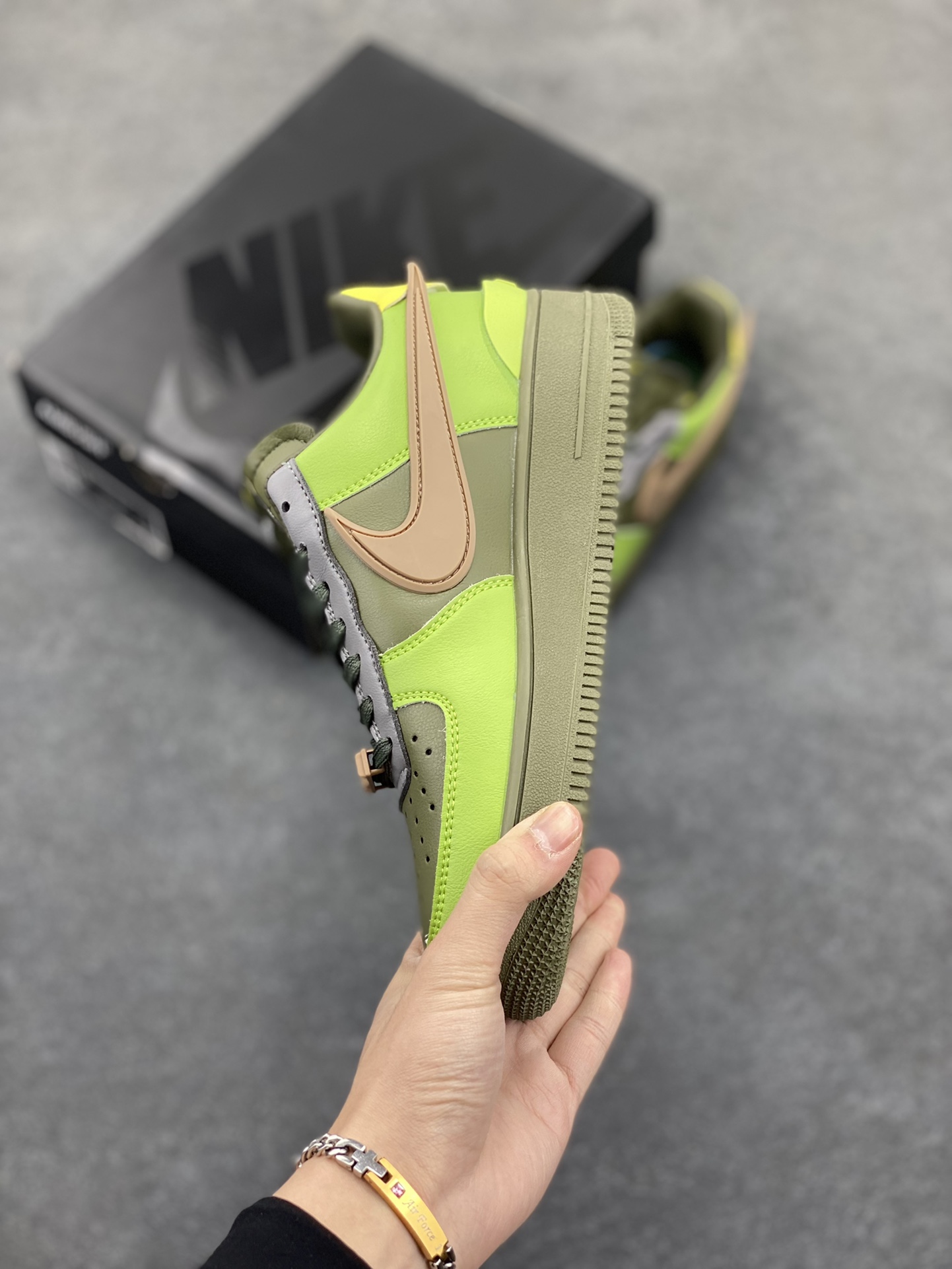 图片[3]-Nike Air Force 1 Low AMBUSH联名 原楦头原纸板 打造纯正空军版型 专注外贸渠道 全掌内置蜂窝气垫 原盒配件 原厂中底钢印、拉帮完美 货号：DV3464-010 尺码：36 36.5 37.5 38 38.5 39 40 40.5 41 42 42.5 43 44 44.5 45-选品中心