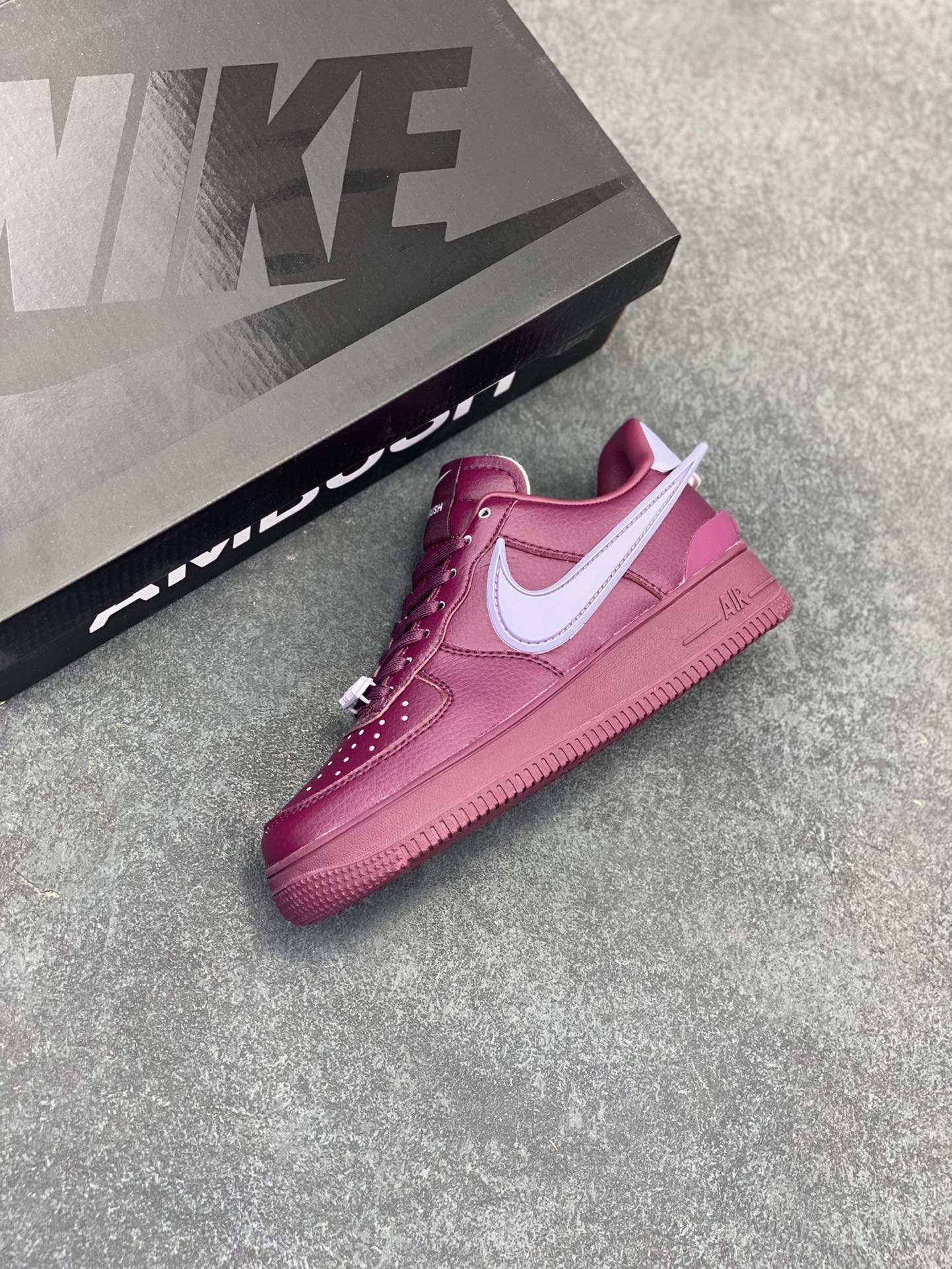 图片[7]-Nike Air Force 1 Low AMBUSH联名 原楦头原纸板 打造纯正空军版型 专注外贸渠道 全掌内置蜂窝气垫 原盒配件 原厂中底钢印、拉帮完美 货号：DV3464-500 尺码：36 36.5 37.5 38 38.5 39 40 40.5 41 42 42.5 43 44 44.5 45-选品中心