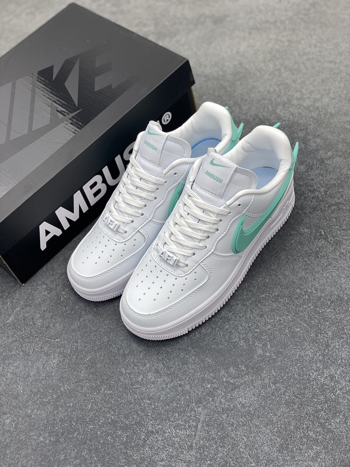 图片[8]-Nike Air Force 1 Low AMBUSH联名 原楦头原纸板 打造纯正空军版型 专注外贸渠道 全掌内置蜂窝气垫 原盒配件 原厂中底钢印、拉帮完美 货号：DV3464-015 尺码：36 36.5 37.5 38 38.5 39 40 40.5 41 42 42.5 43 44 44.5 45-选品中心