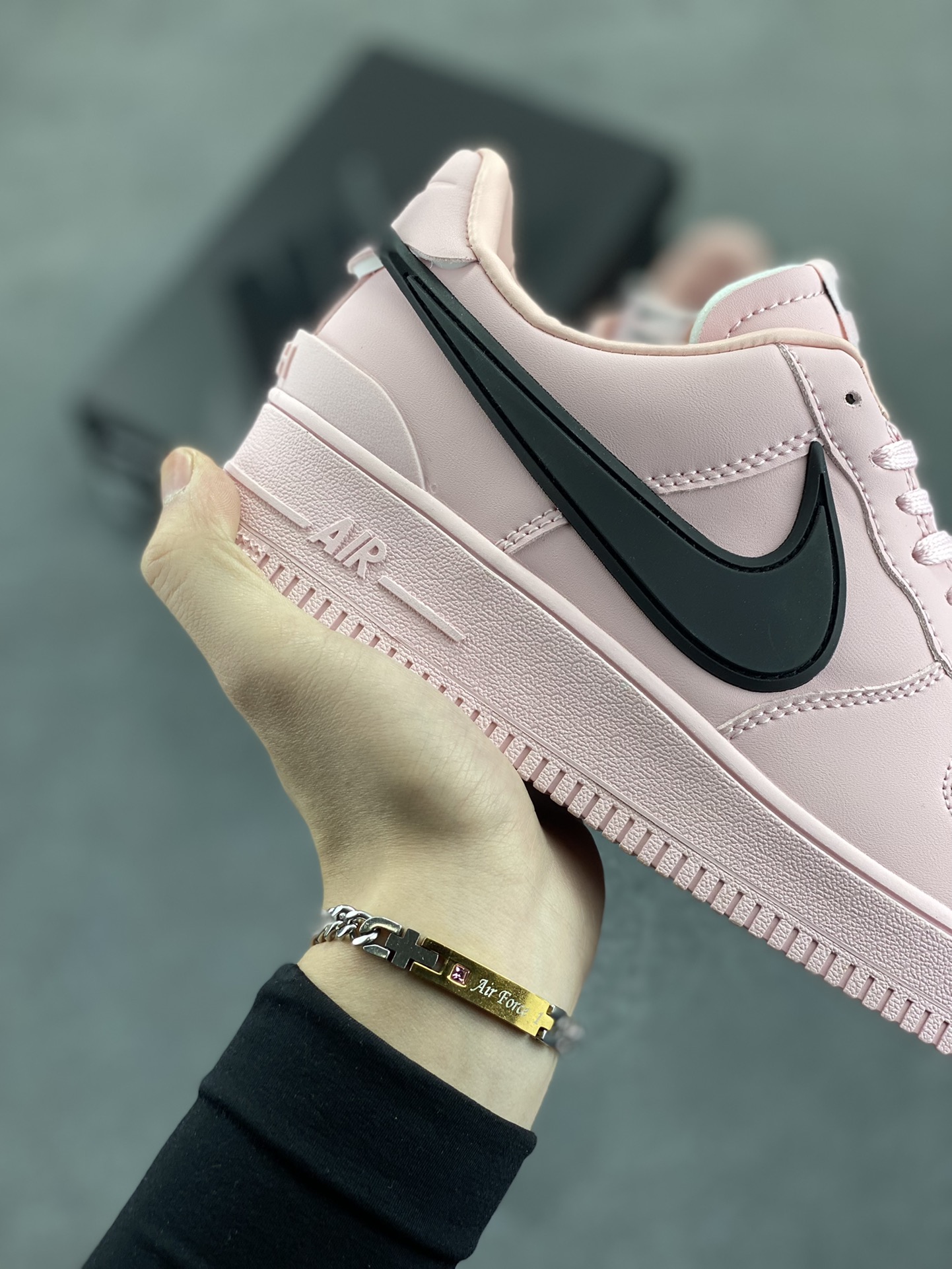 图片[6]-Nike Air Force 1 Low AMBUSH联名 原楦头原纸板 打造纯正空军版型 专注外贸渠道 全掌内置蜂窝气垫 原盒配件 原厂中底钢印、拉帮完美 货号：DV3464-022 尺码：36 36.5 37.5 38 38.5 39 40 40.5 41 42 42.5 43 44 44.5 45-选品中心
