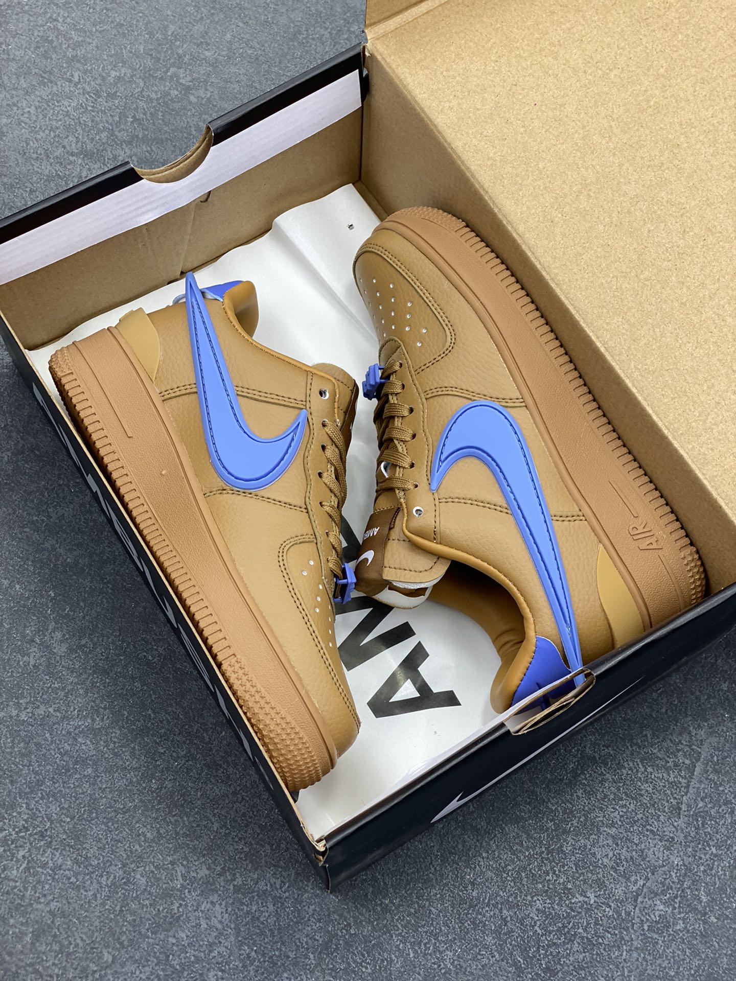 图片[9]-Nike Air Force 1 Low AMBUSH联名 原楦头原纸板 打造纯正空军版型 专注外贸渠道 全掌内置蜂窝气垫 原盒配件 原厂中底钢印、拉帮完美 货号：DV3464-600 尺码：36 36.5 37.5 38 38.5 39 40 40.5 41 42 42.5 43 44 44.5 45-选品中心