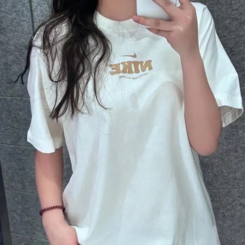 Nike Couple Short Sleeve T-Shirt Breathable Round Neck Casual Tee 1 Nike Couple Short Sleeve T-Shirt Breathable Round Neck Casual Tee