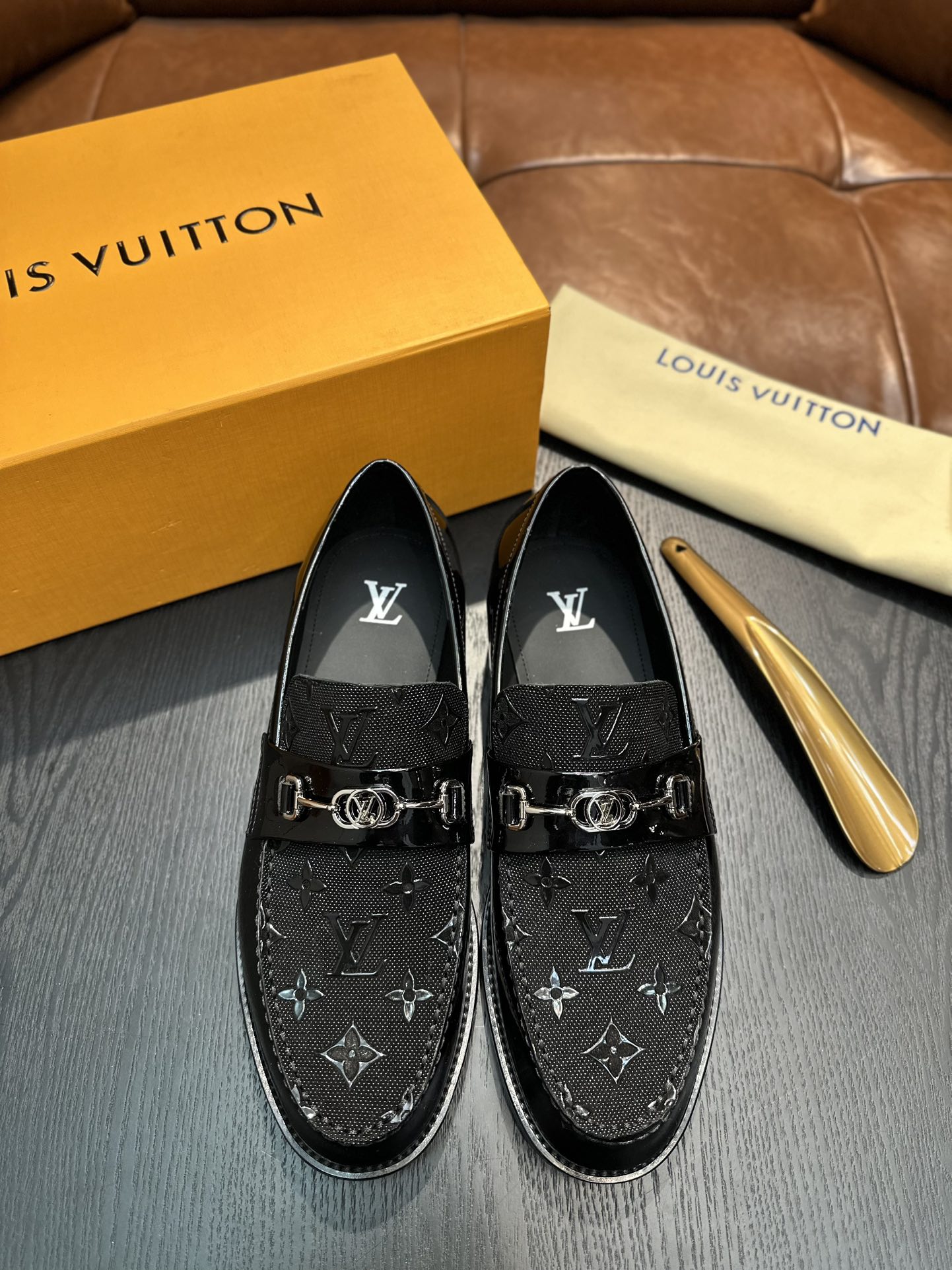 Louis Vuitton Men's Casual Leather Loafers - Premium Quality, Original Design 1 Louis Vuitton Men's Casual Leather Loafers - Premium Quality, Original Design