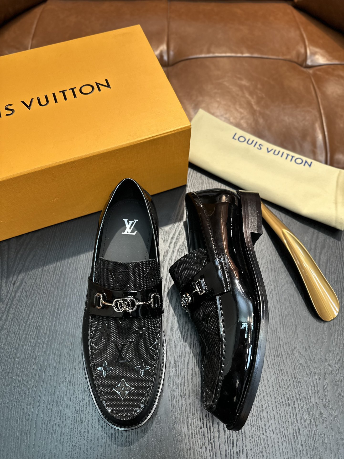 Louis Vuitton Men's Casual Leather Loafers - Premium Quality, Original Design 3 i1743585338 896 1