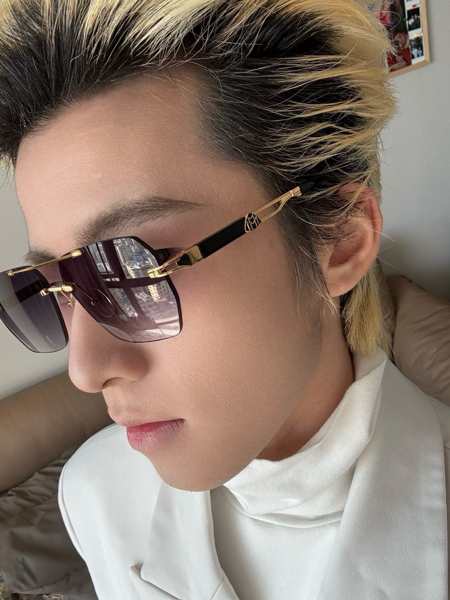  ‼️ 模特图 新款 MAYBACH迈巴赫MODEL G-ABM0206太阳眼镜SIZE：60口15-1