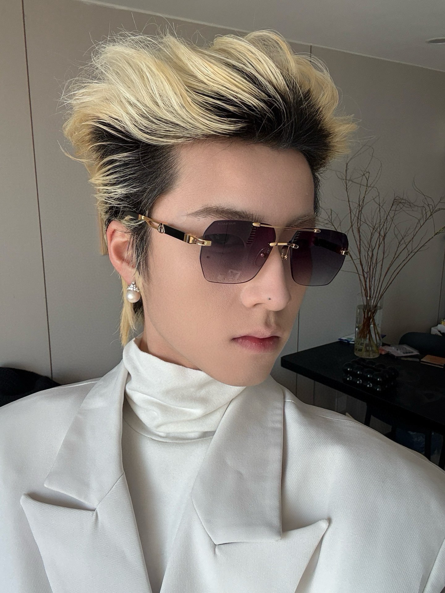  ‼️ 模特图 新款 MAYBACH迈巴赫MODEL G-ABM0206太阳眼镜SIZE：60口15-1