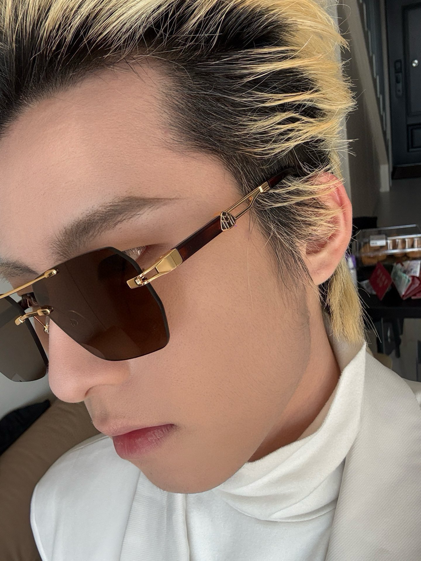  ‼️ 模特图 新款 MAYBACH迈巴赫MODEL G-ABM0206太阳眼镜SIZE：60口15-1