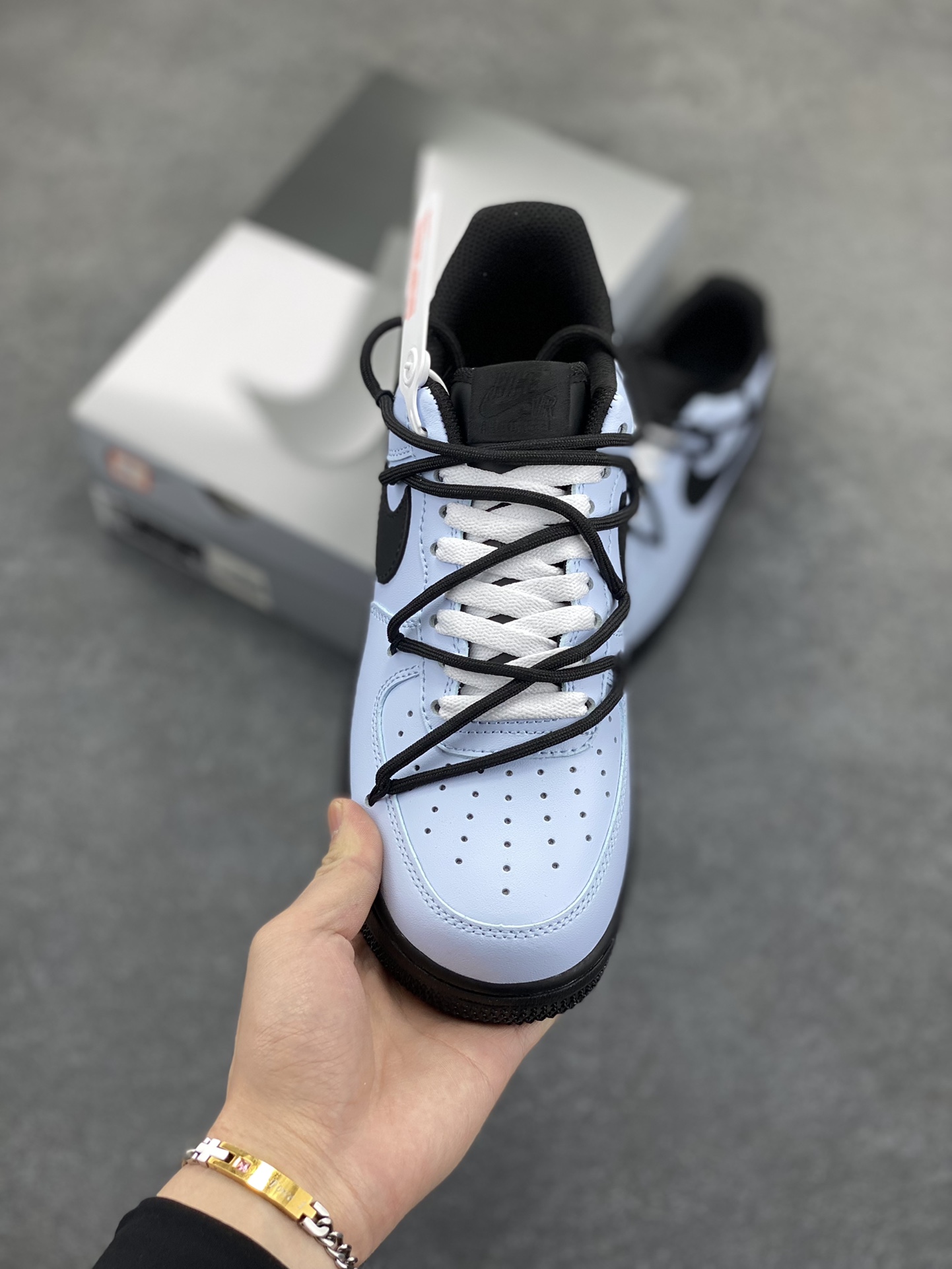 图片[2]-Nike Air Force 1 Low’07 梦游晚星 空军一号绑带低帮休闲板鞋 定制皮料 定制鞋盒 配件齐全 原楦原纸板 纯正空军版型 内置全掌气垫 货号：ZH0316-067 尺码：36 36.5 37.5 38 38.5 39 40 40.5 41 42 42.5 43 44 44.5 45-选品中心