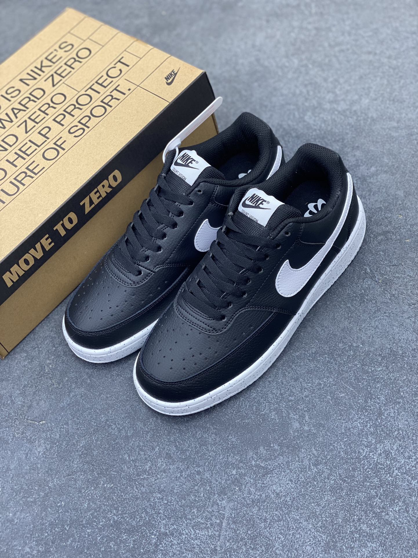 图片[8]-福利特价 Nike Court Borough 低帮百搭透气休闲运动板鞋男女鞋 经典耐用的设计，兼顾舒适脚感和出众风范，演绎匠心之作。结构性的支撑贴合感结合复古篮球设计，塑就场外全明星风范。 货号：DH2987-001 尺码：36 36.5 37.5 38 38.5 39 40 40.5 4142 42.5 43 44 44.5 45-选品中心