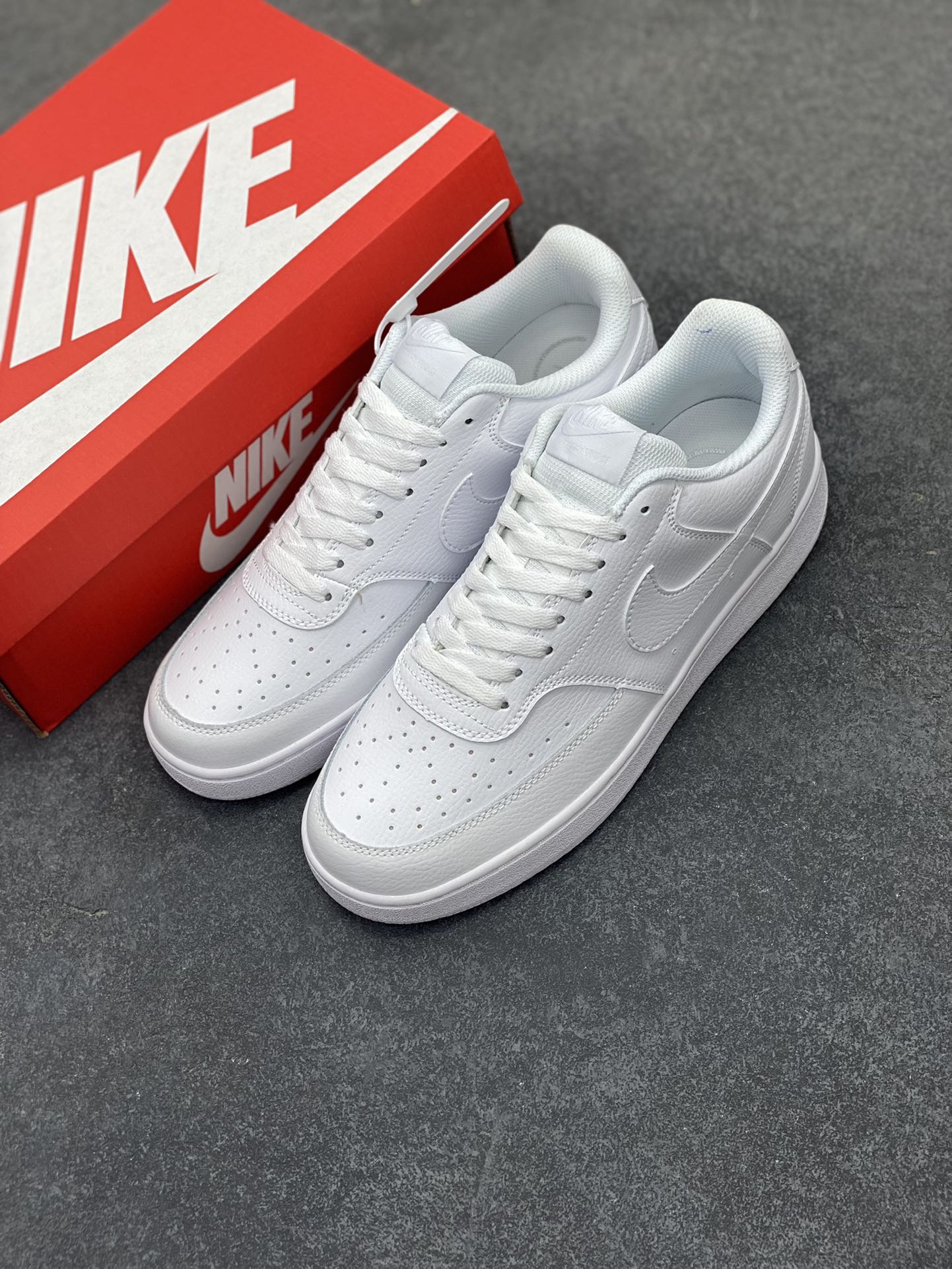 图片[8]-福利特价 Nike Court Borough 低帮百搭透气休闲运动板鞋男女鞋 经典耐用的设计，兼顾舒适脚感和出众风范，演绎匠心之作。结构性的支撑贴合感结合复古篮球设计，塑就场外全明星风范。 货号：CD5463-100 尺码：36 36.5 37.5 38 38.5 39 40 40.5 4142 42.5 43 44 44.5 45-选品中心