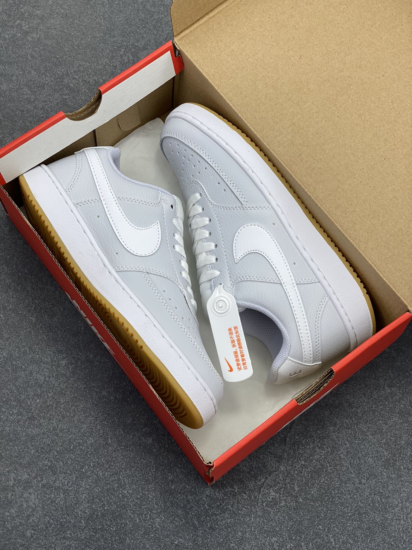 图片[9]-福利特价 Nike Court Borough 低帮百搭透气休闲运动板鞋男女鞋 经典耐用的设计，兼顾舒适脚感和出众风范，演绎匠心之作。结构性的支撑贴合感结合复古篮球设计，塑就场外全明星风范。 货号：CD5434-501 尺码：36 36.5 37.5 38 38.5 39 40 40.5 4142 42.5 43 44 44.5 45-选品中心