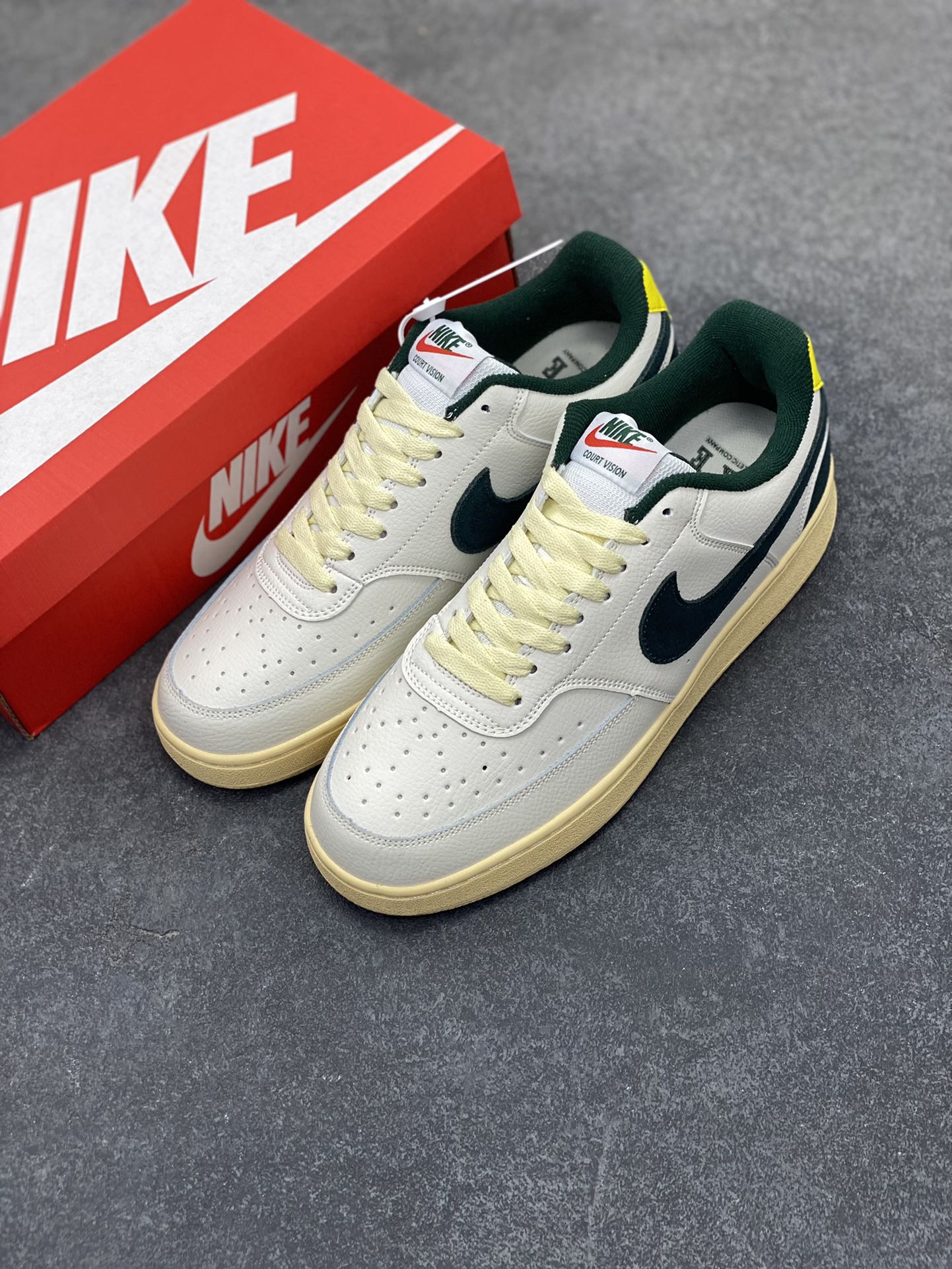 图片[8]-福利特价 Nike Court Borough 低帮百搭透气休闲运动板鞋男女鞋 经典耐用的设计，兼顾舒适脚感和出众风范，演绎匠心之作。结构性的支撑贴合感结合复古篮球设计，塑就场外全明星风范。 货号：FD0320-133 尺码：36 36.5 37.5 38 38.5 39 40 40.5 4142 42.5 43 44 44.5 45-选品中心