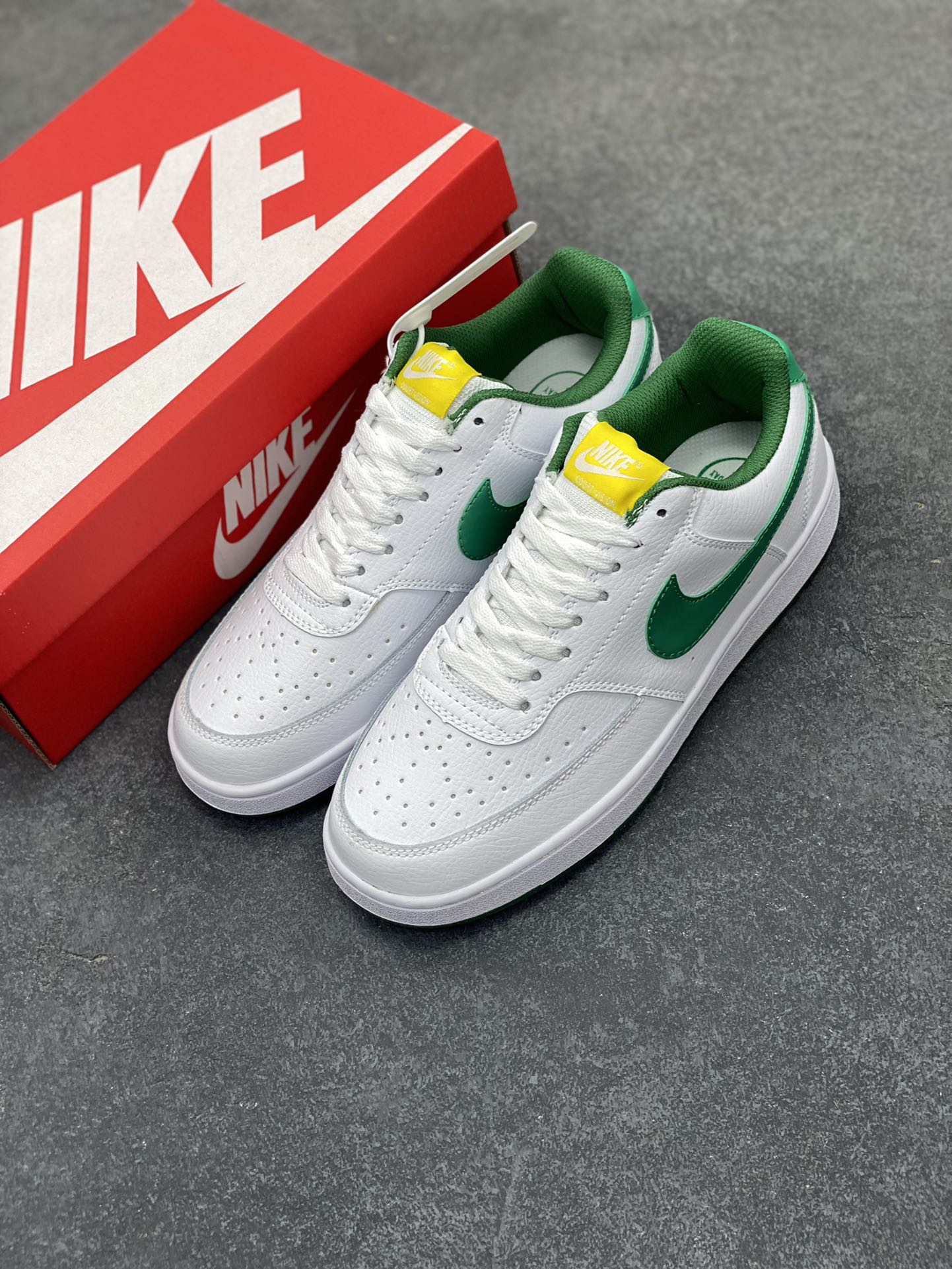 图片[8]-福利特价 Nike Court Borough 低帮百搭透气休闲运动板鞋男女鞋 经典耐用的设计，兼顾舒适脚感和出众风范，演绎匠心之作。结构性的支撑贴合感结合复古篮球设计，塑就场外全明星风范。 货号：FN3447-131 尺码：36 36.5 37.5 38 38.5 39 40 40.5 4142 42.5 43 44 44.5 45-选品中心