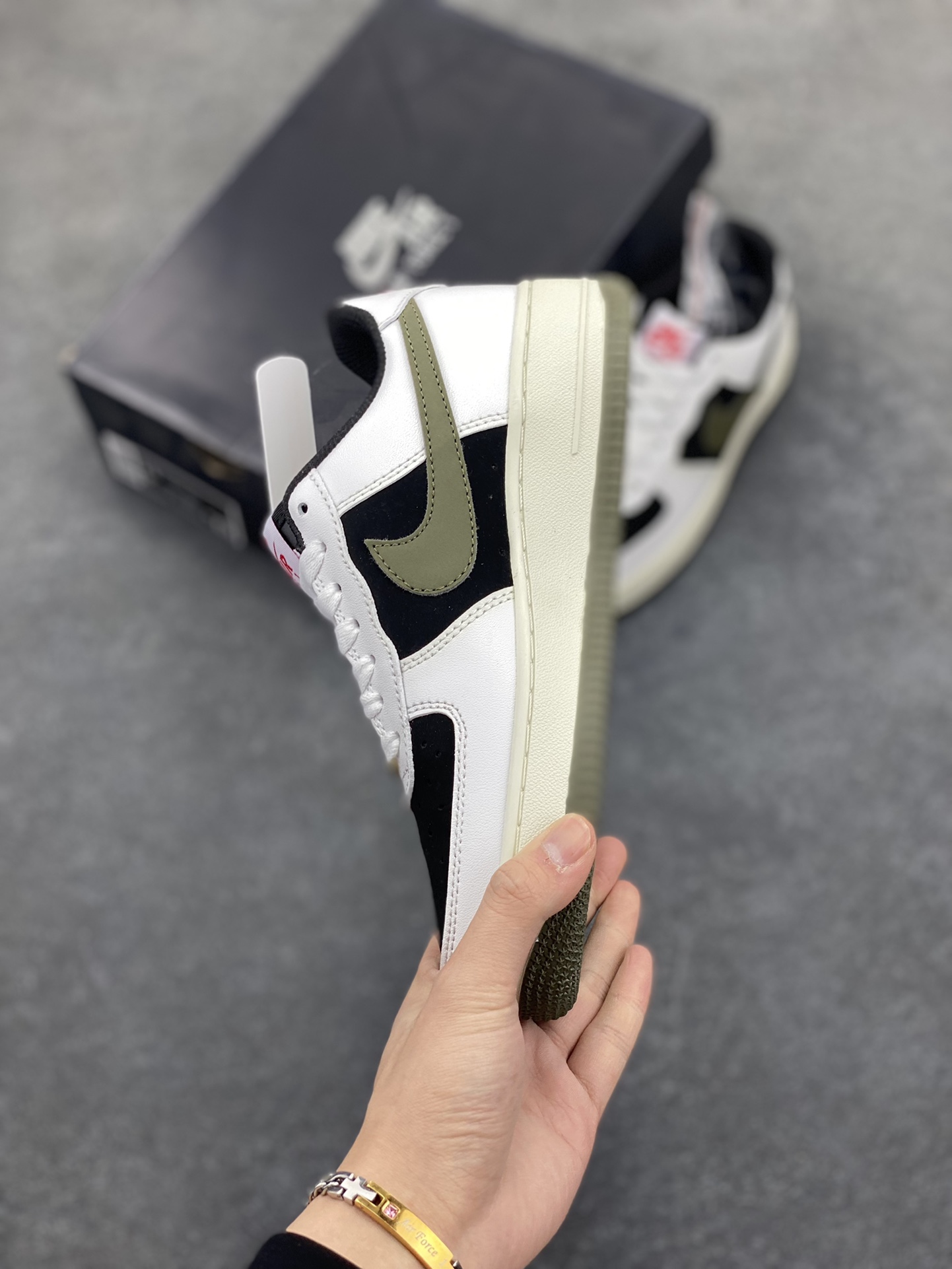 图片[3]-福利特价   Nike Air Force 1 Low 白军绿 低帮空军一号休闲板鞋 定制皮料 原楦原纸板 纯正空军版型 高清洁度 内置全掌气垫 货号：AV0383-226 尺码：36 36.5 37.5 38 38.5 39 40 40.5 41 42 42.5 43 44 44.5 45-选品中心