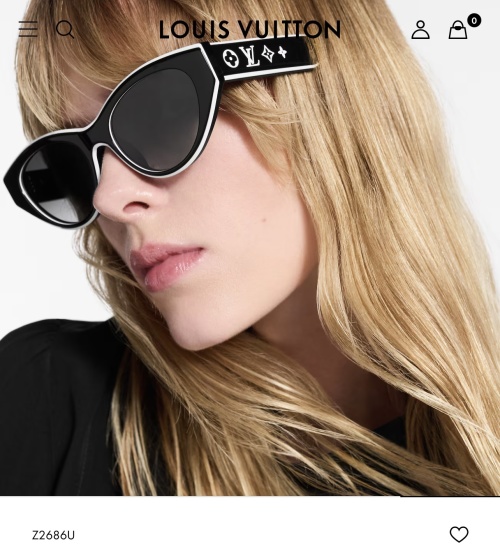 Louis Vuitton Line Cat Eye Sunglasses Z2686U - Classic Style With Monogram 1 Louis Vuitton Line Cat Eye Sunglasses Z2686U - Classic Style With Monogram