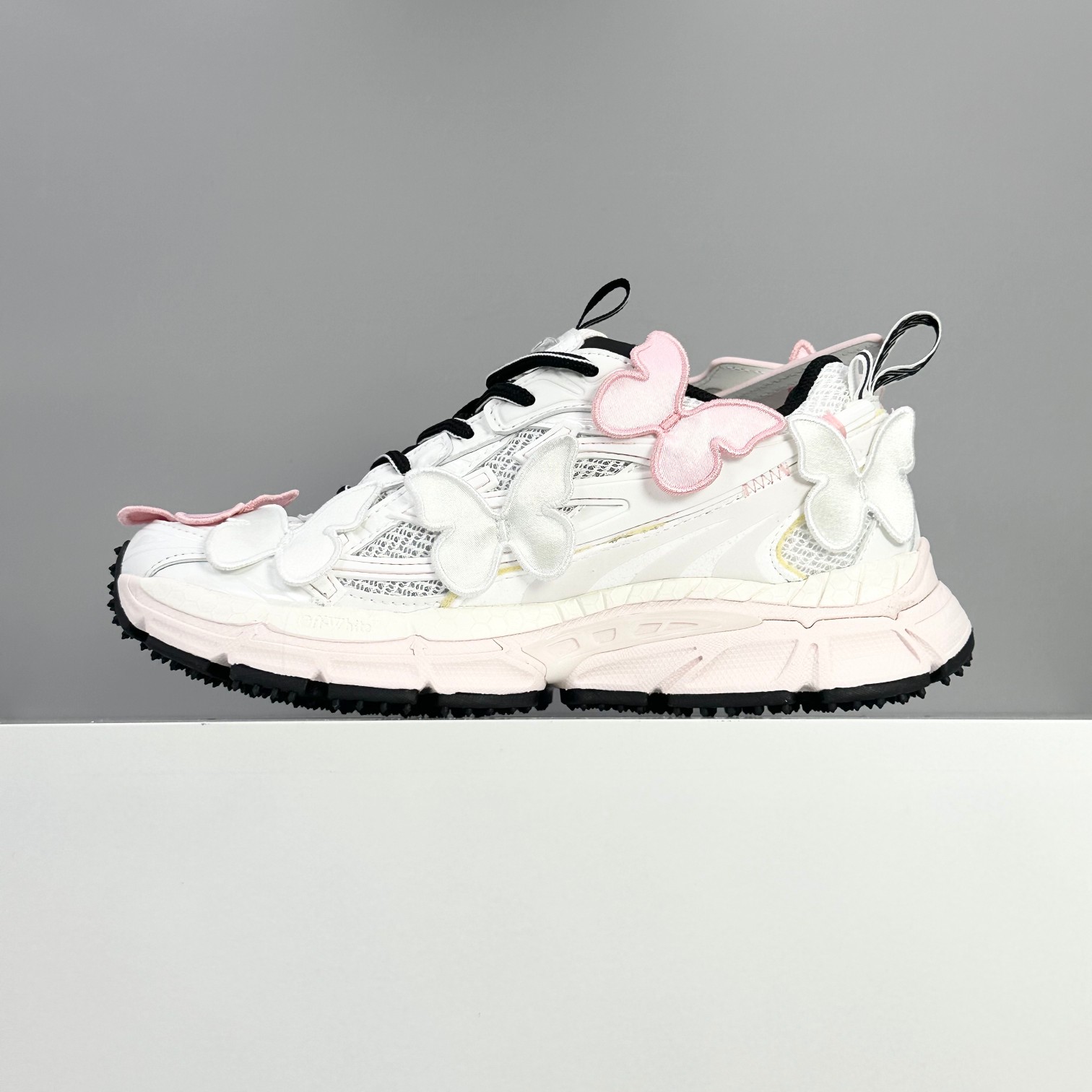 Off-White Women's Butterfly Accent Sneakers - Lightweight & Breathable 3 a1743951553680 7661