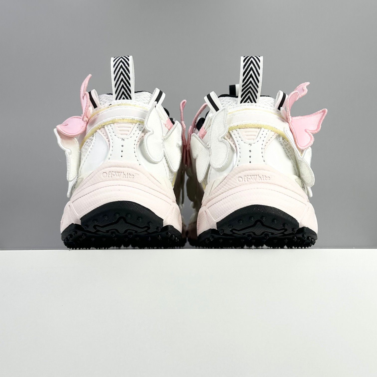 Off-White Women's Butterfly Accent Sneakers - Lightweight & Breathable 7 a1743951554140 2186
