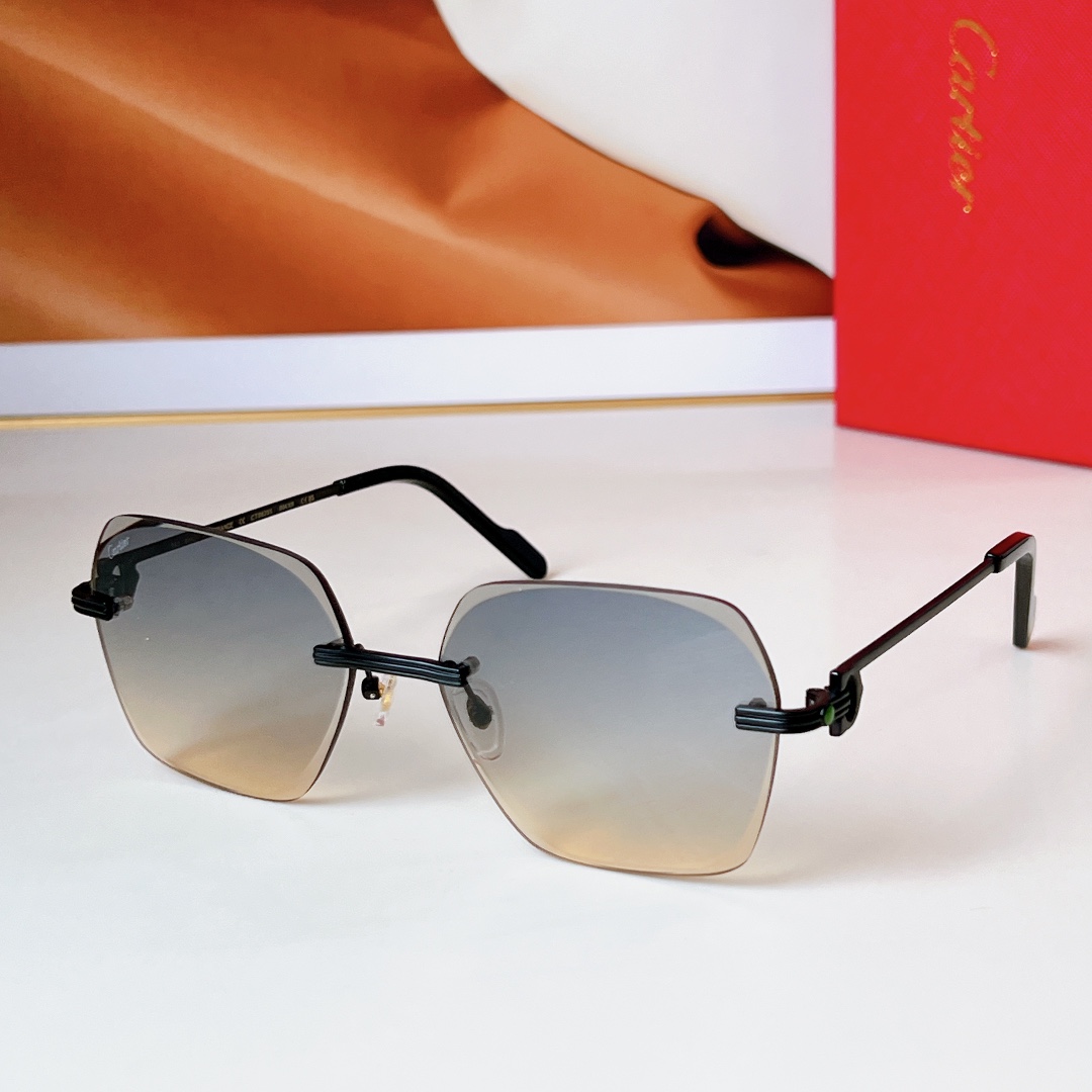 Cartier
MODEL：CT0625S
size：59口17
🔝🔝 
变色➕20