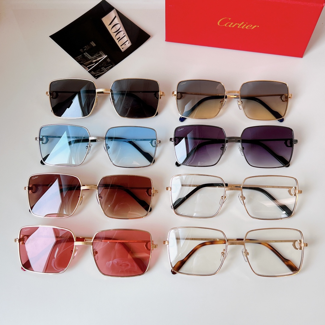 Cartie*
MODEL：CT0624S 
SIZE 58口16-135
🔝🔝
变色➕20