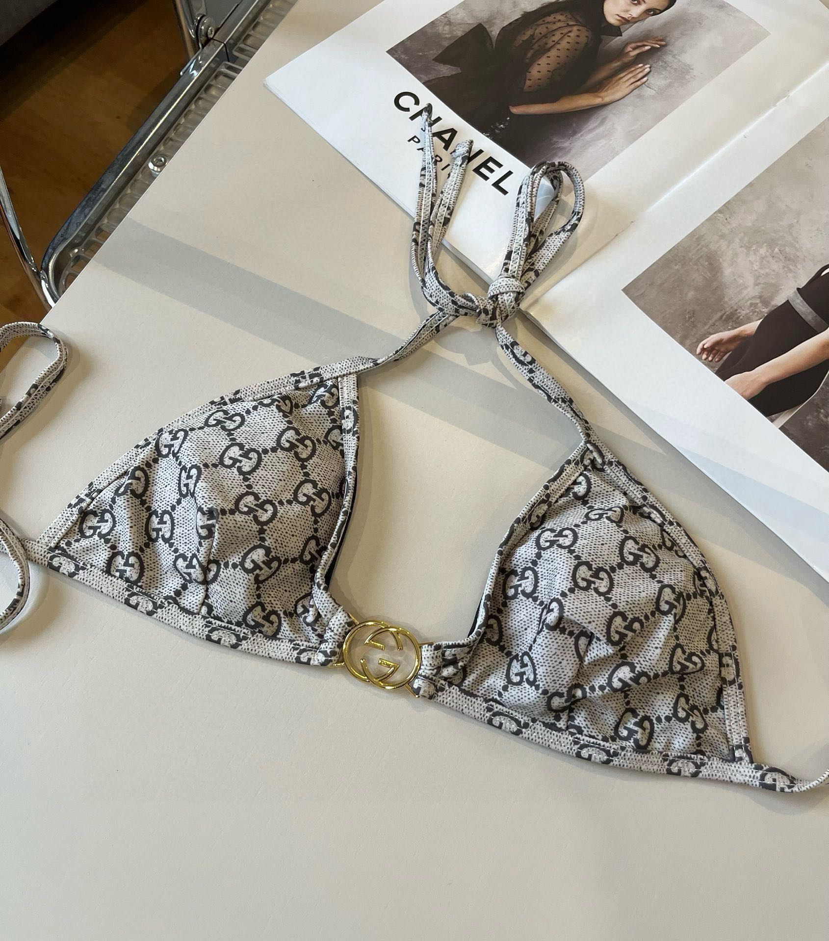 。

Gucci古奇比基尼👙，分体泳衣，S M L XL