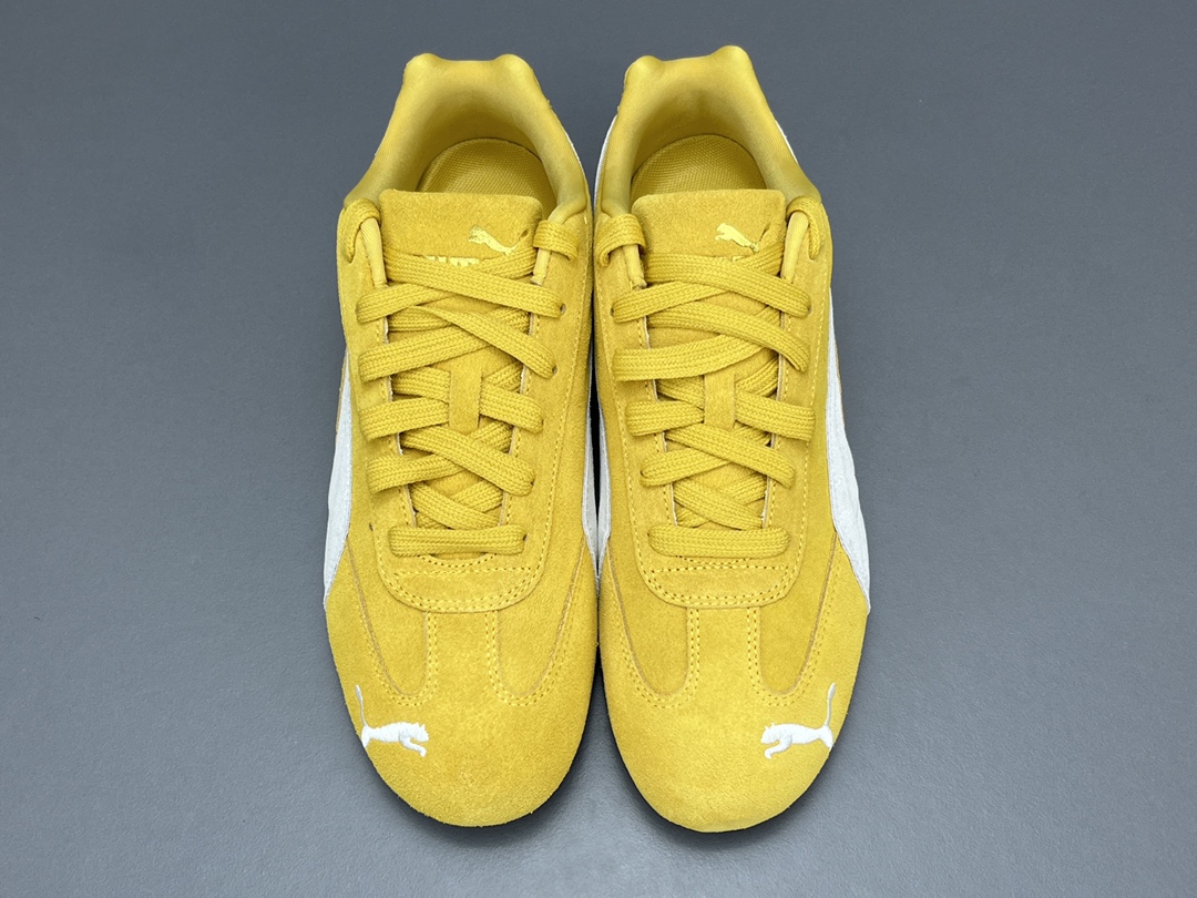 P
【纯原版 彪马】PUMA Speedcat OG 舒适百搭 防滑耐磨 低帮 生活休闲鞋 男女同款 黄