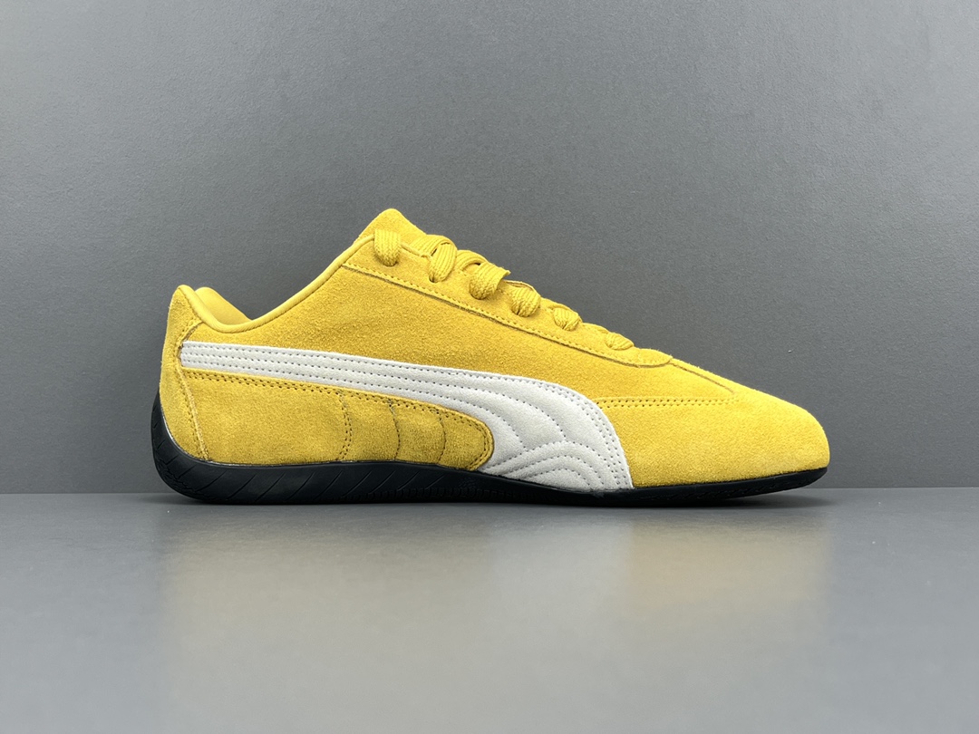 P
【纯原版 彪马】PUMA Speedcat OG 舒适百搭 防滑耐磨 低帮 生活休闲鞋 男女同款 黄