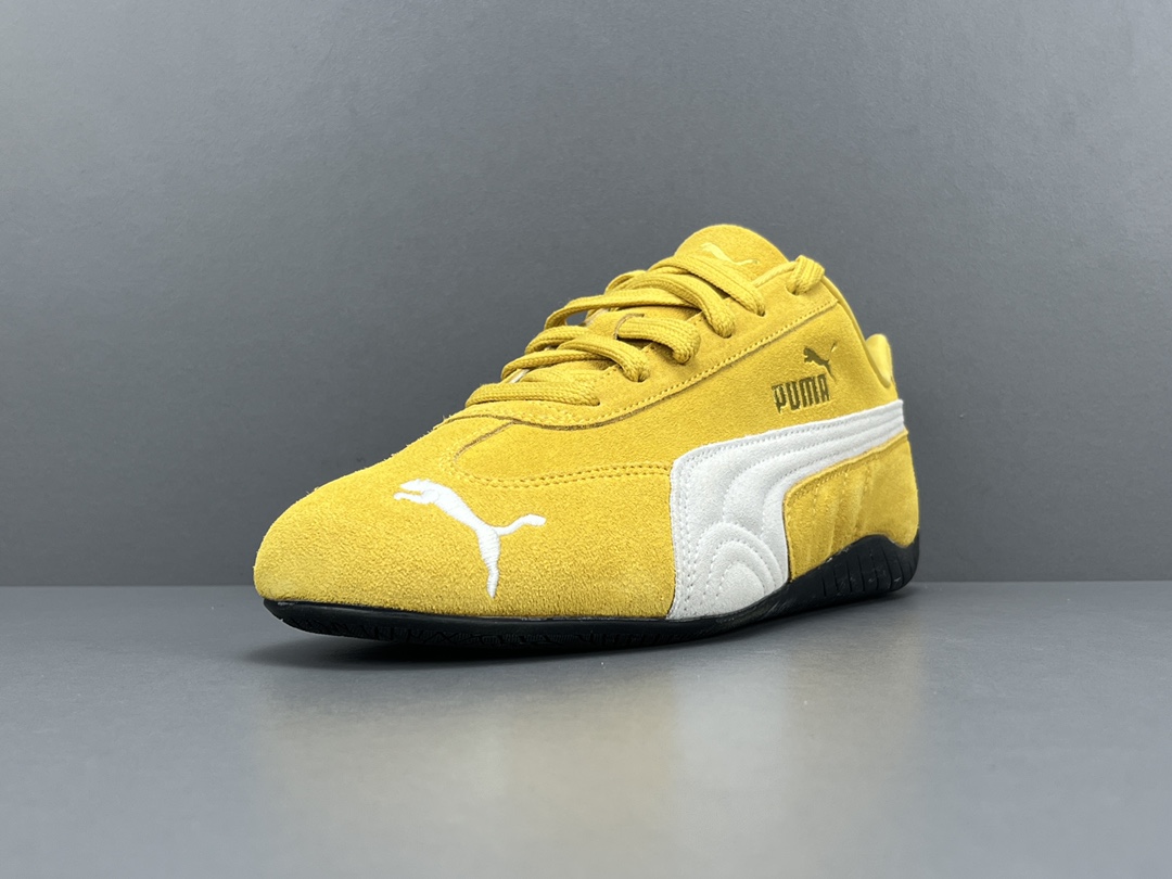 P
【纯原版 彪马】PUMA Speedcat OG 舒适百搭 防滑耐磨 低帮 生活休闲鞋 男女同款 黄
