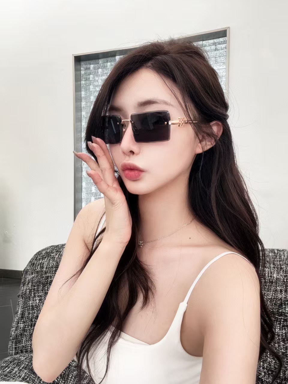  ‼️ 模特图 LOEWE🌟🌟🌟MODEL：LW5090S 🌟🌟🌟SIZE：60口17-143🌟🌟🌟
