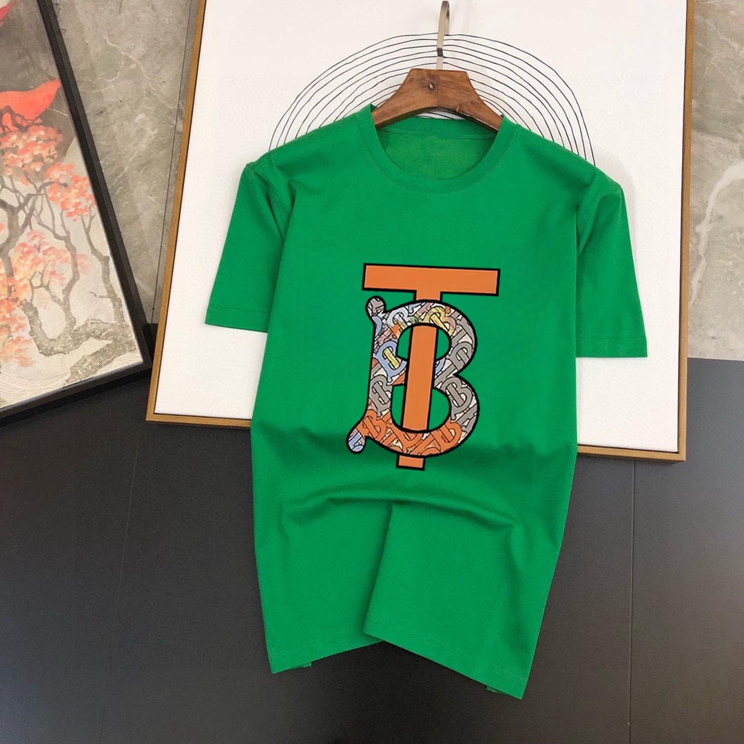 Burberry 品牌【BURBERRY 巴宝莉】(胖子福音) 男士休闲短袖T恤 2025春夏新品