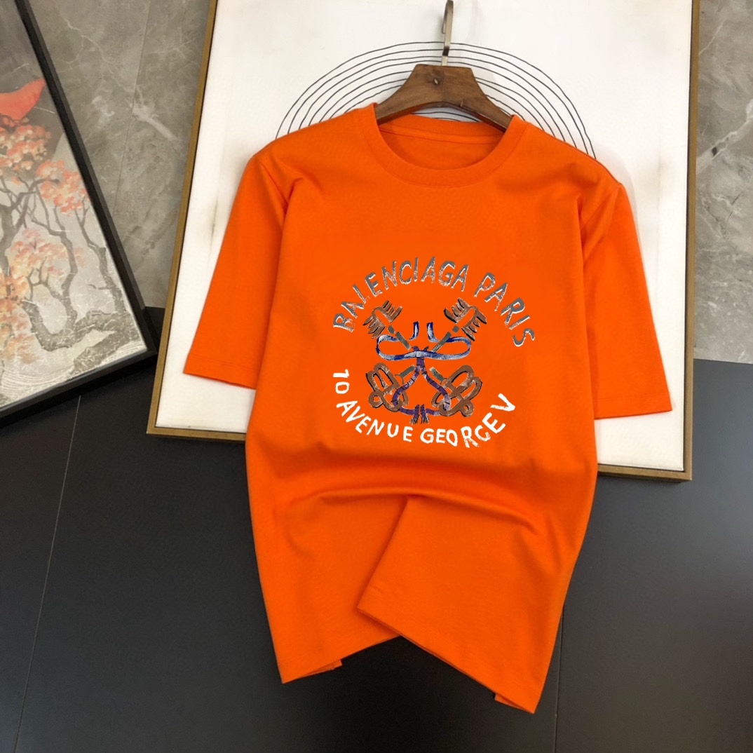 Balenciaga 品牌【BALENCIAGA 巴黎世家】(胖子福音) 男士休闲短袖T恤