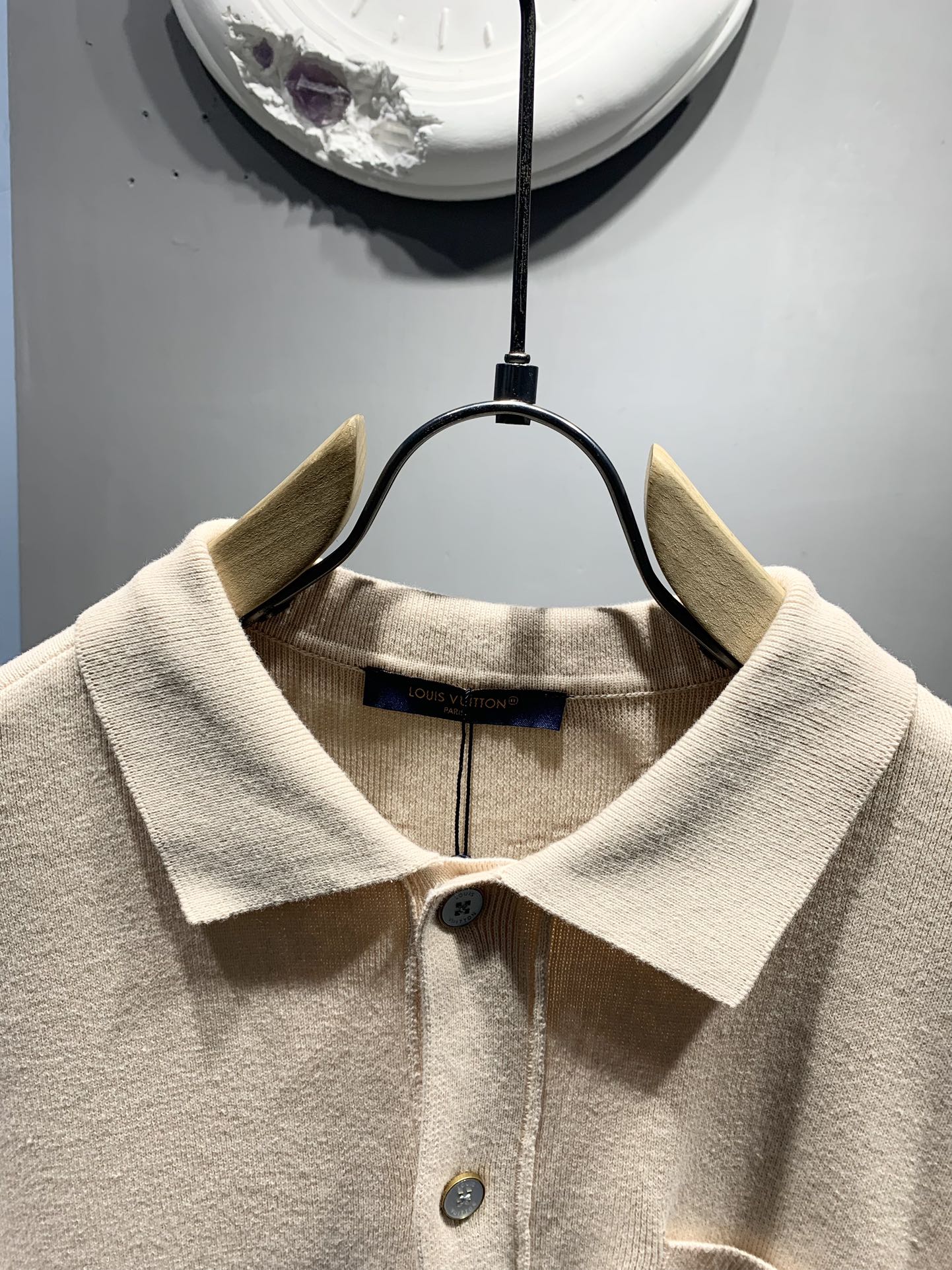 Louis Vuitton Monogram Jersey Pocket Short Sleeve Shirt, Button-Up Knit Top 3 i1744005220 6555 2