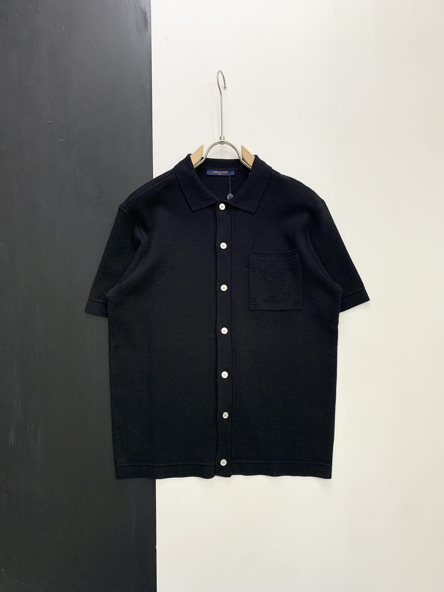 Louis Vuitton Monogram Jersey Pocket Tee - Short Sleeve Knit Shirt 1 i1744005300 7992 0