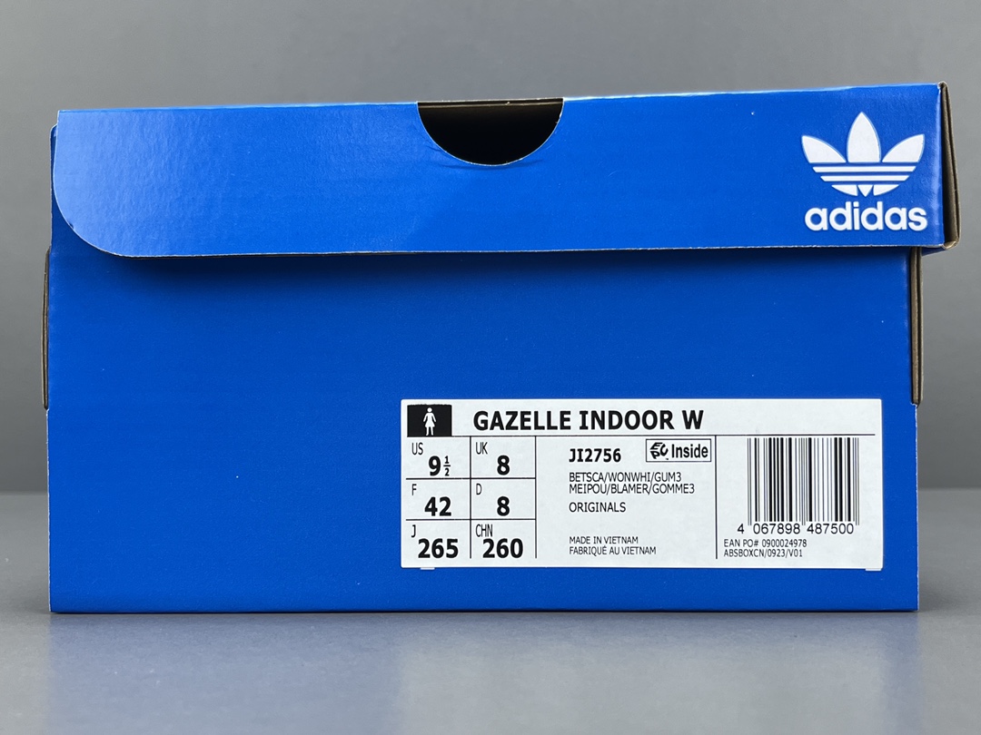 P 
【纯原版 阿迪】adidas originals GAZELLE INDOOR 舒适 防滑耐磨 低