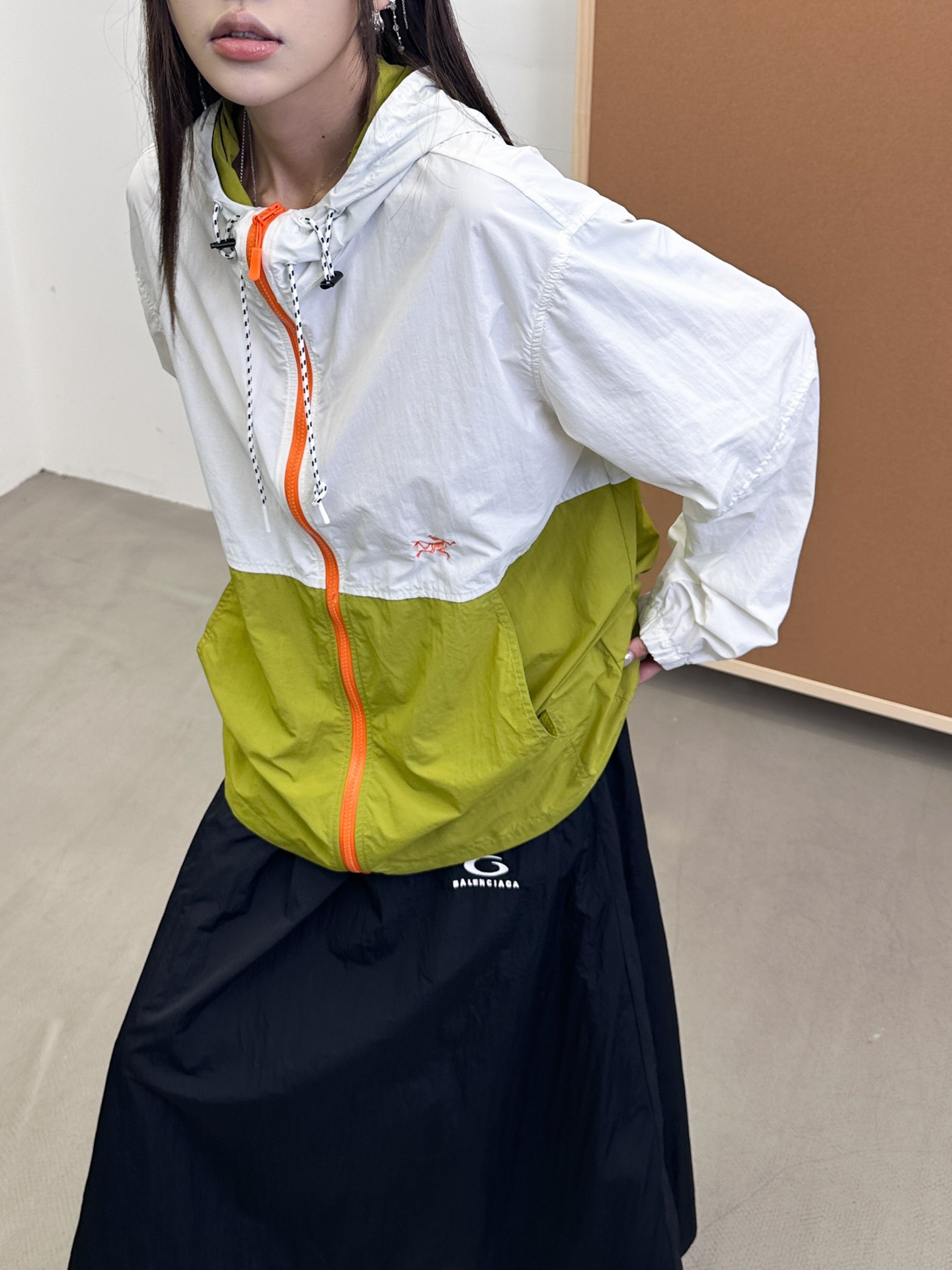 🌾鸟 ｜ 新款防嗮服，经典刺绣标加拼接撞色防嗮衣，男女同款，尺码sml
