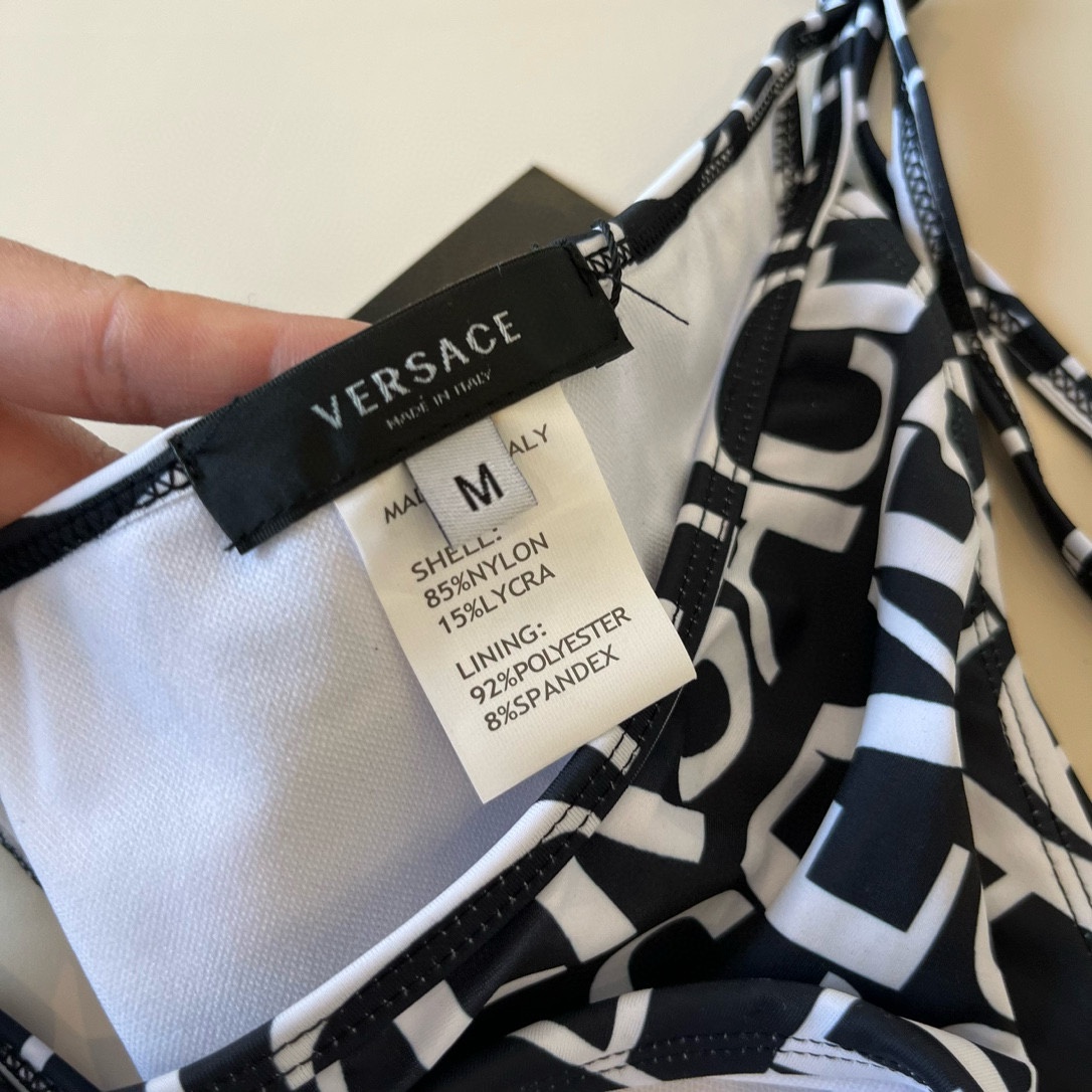 。
范思哲官方新款泳衣比基尼👙，高端定制，S M L XL