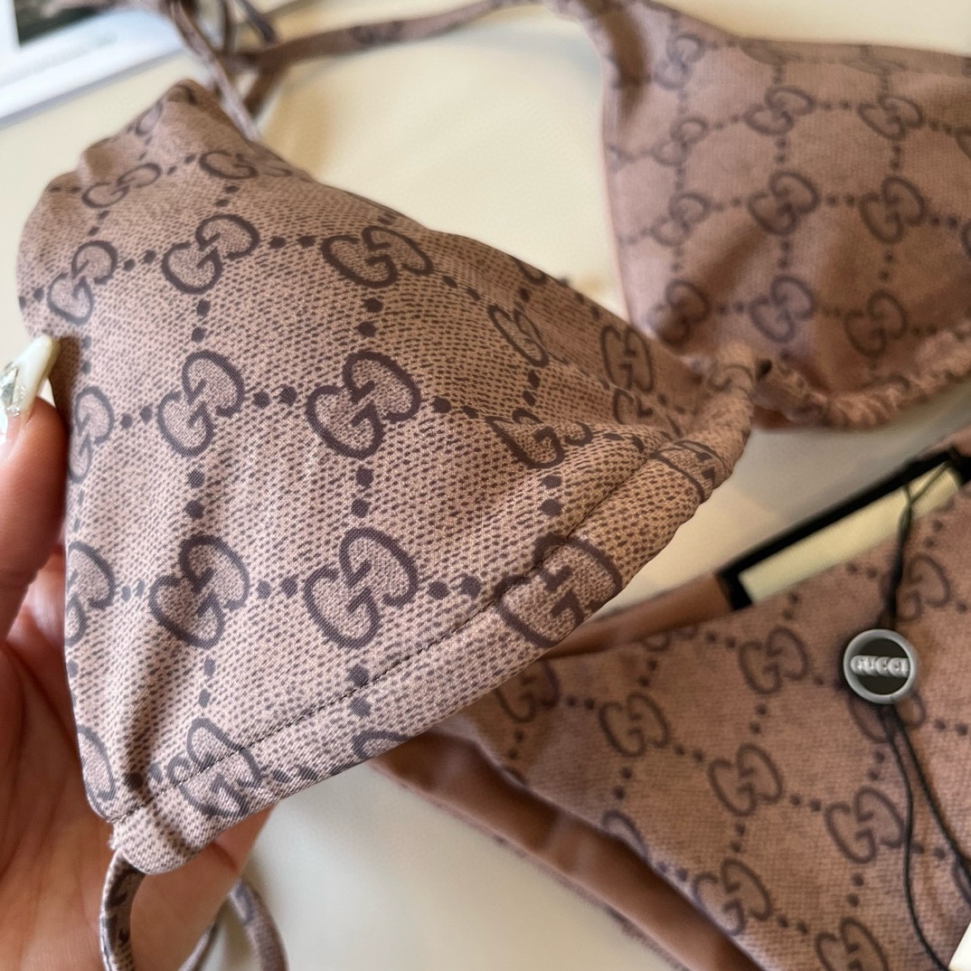 。

Gucci古奇比基尼👙，分体泳衣，S M L XL