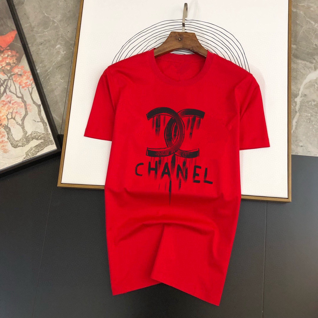 Chanel 品牌【CHANEL香奈儿 】(胖子福音) 男士休闲短袖T恤 2025春夏新品