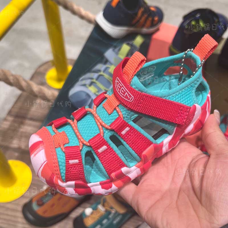 KEEN 潮牌新款Hyperport H2超轻涉水儿童户外溯溪鞋凉鞋 尺码:24-35码 潮牌KEEN溯溪⛺️新款🆕 原装高端1:1定制版👍🏻 放心入就对啦✌🏻 溯溪两穿凉鞋,超级实穿✔️ 彩虹色系搭配,超级夏天🏝️-选品中心