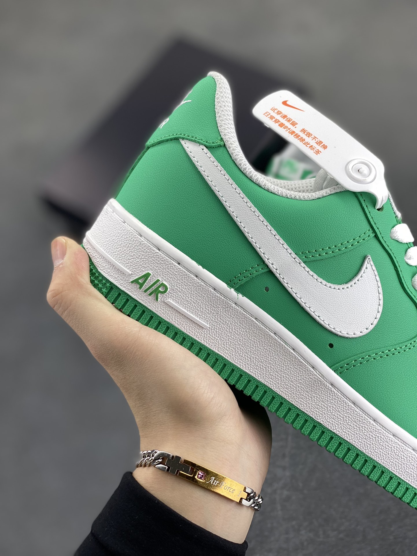 图片[6]-Nike Air Force 1 Low 07 青碧 原楦头原纸板 打造纯正低帮空军版型 专注外贸渠道 全掌内置蜂窝气垫 原盒配件 原厂中底钢印、拉帮完美 货号：315122-101 尺码：36 36.5 37.5 38 38.5 39 40 40.5 41 42 42.5 43 44 44.5 45-选品中心