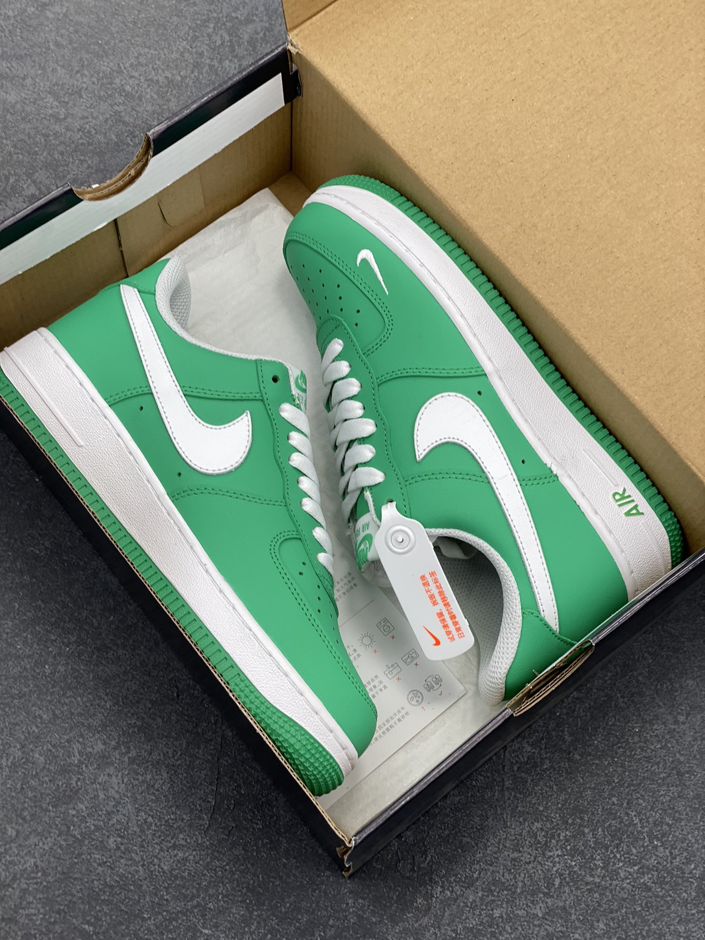 图片[9]-Nike Air Force 1 Low 07 青碧 原楦头原纸板 打造纯正低帮空军版型 专注外贸渠道 全掌内置蜂窝气垫 原盒配件 原厂中底钢印、拉帮完美 货号：315122-101 尺码：36 36.5 37.5 38 38.5 39 40 40.5 41 42 42.5 43 44 44.5 45-选品中心